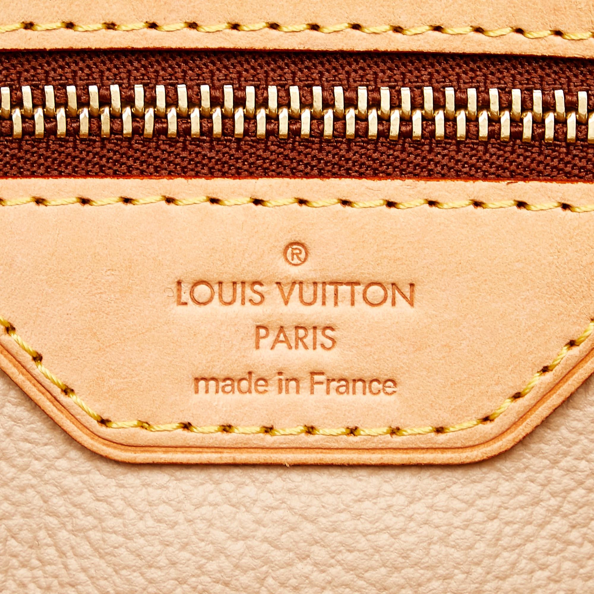 Louis Vuitton Monogram Petit Bucket (SHG-28399)