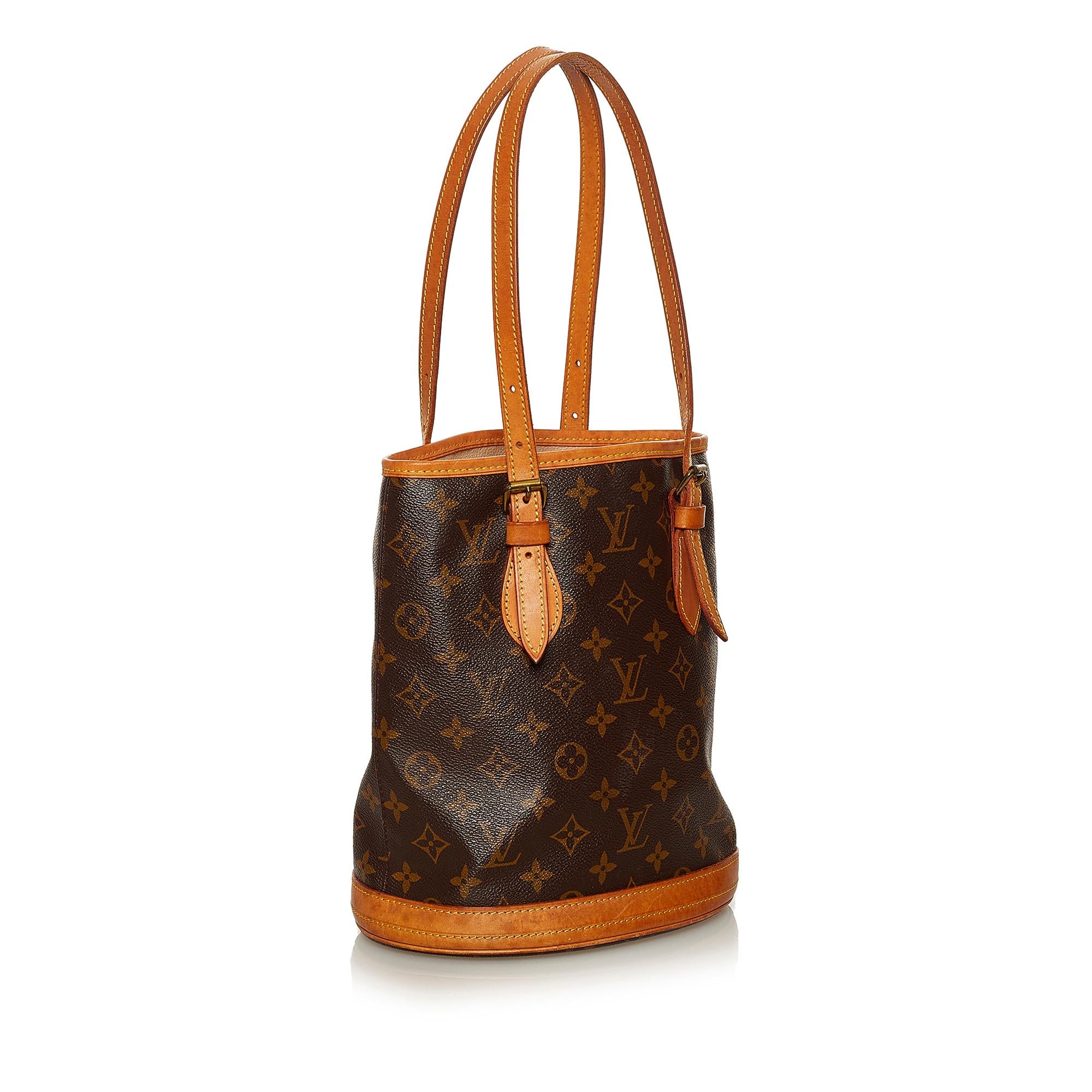 Louis Vuitton Monogram Petit Bucket (SHG-28399)