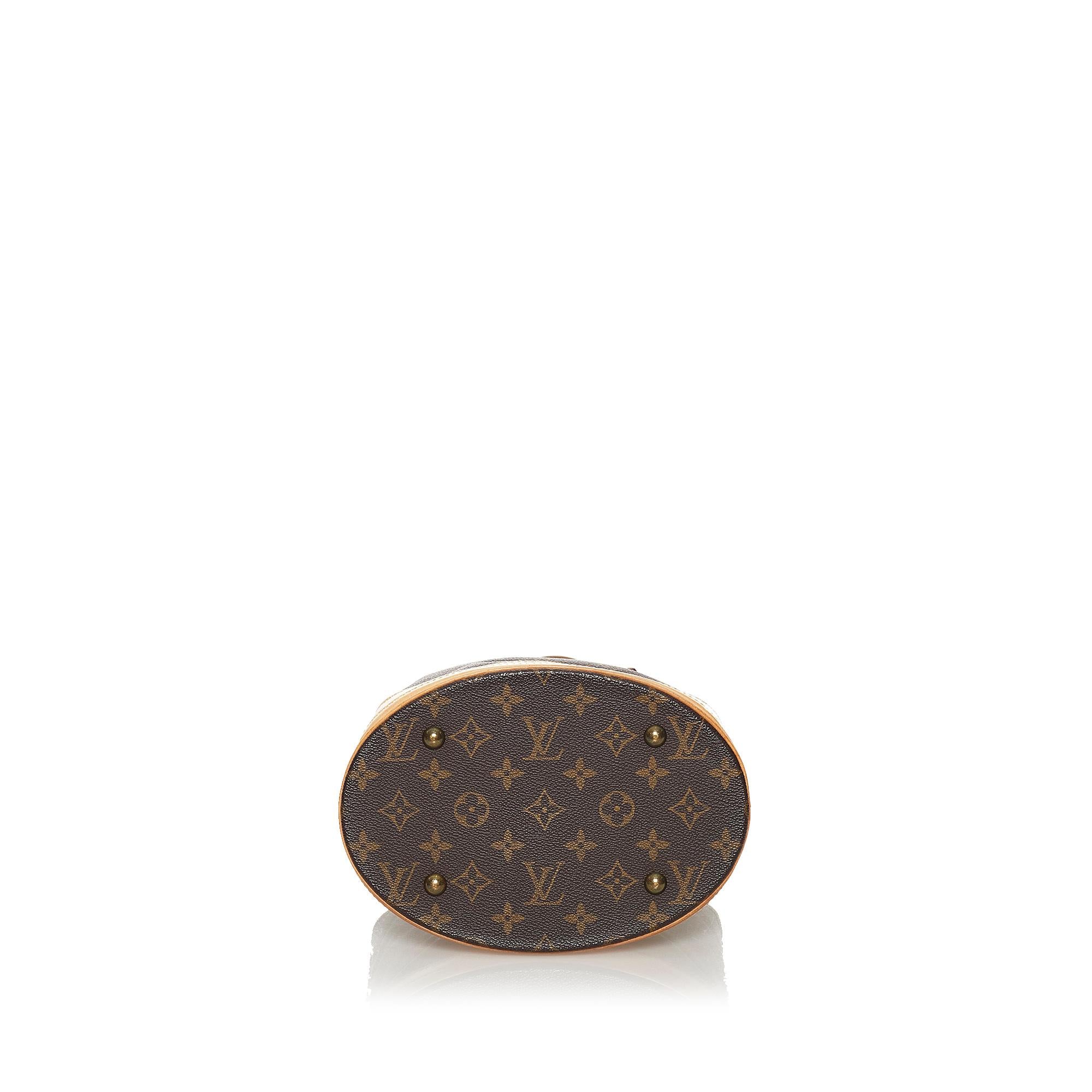Louis Vuitton Monogram Petit Bucket (SHG-33299)