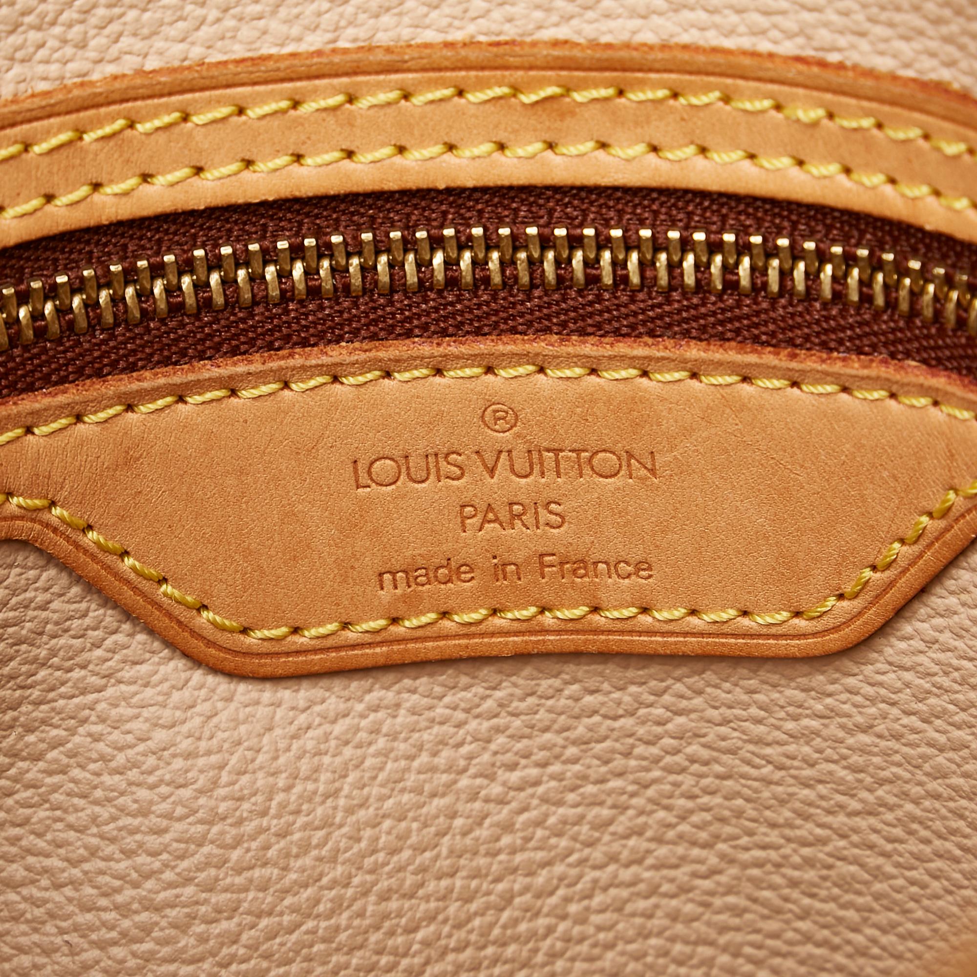 Louis Vuitton Monogram Petit Bucket (SHG-33299)