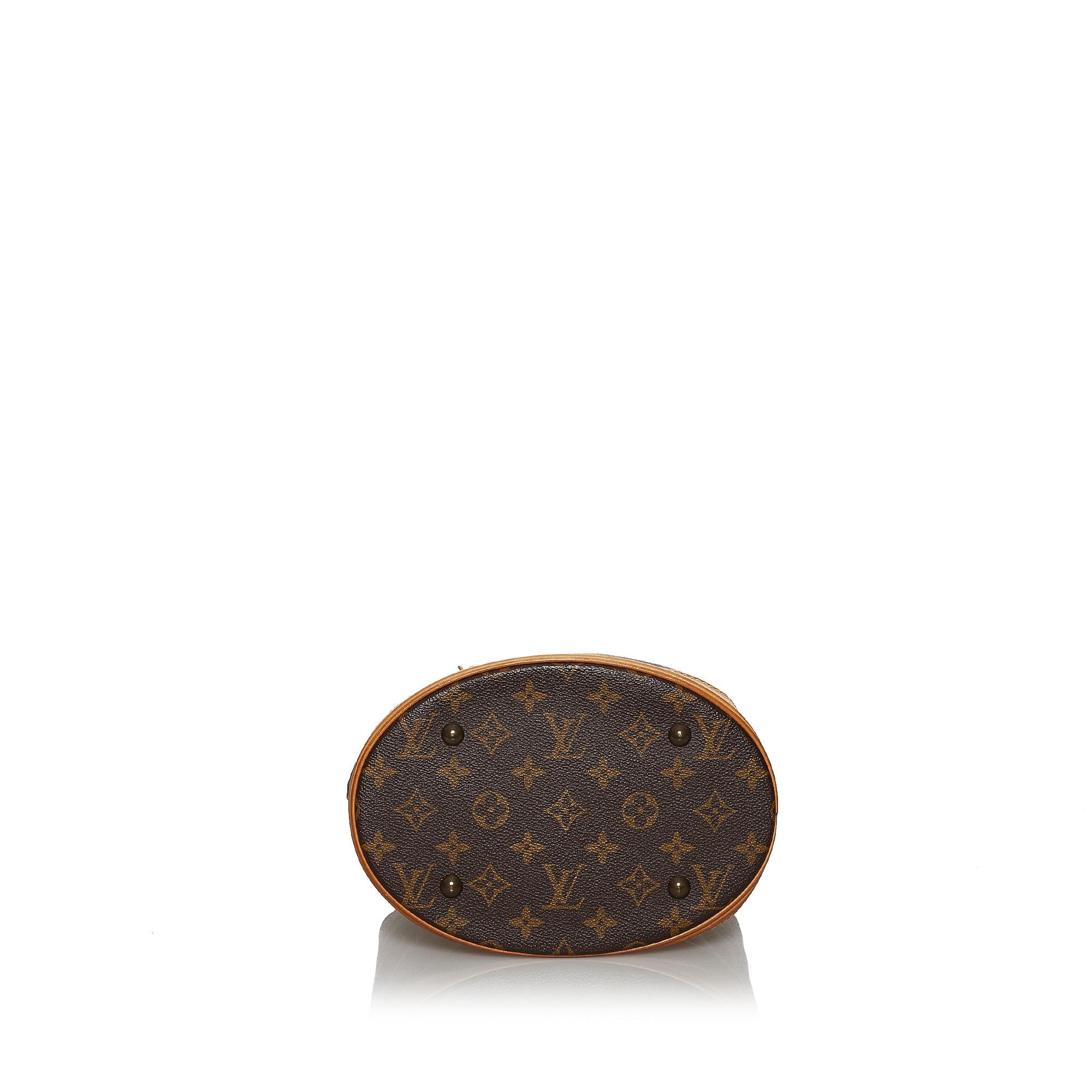 Louis Vuitton Monogram Petit Bucket (SHG-33851)