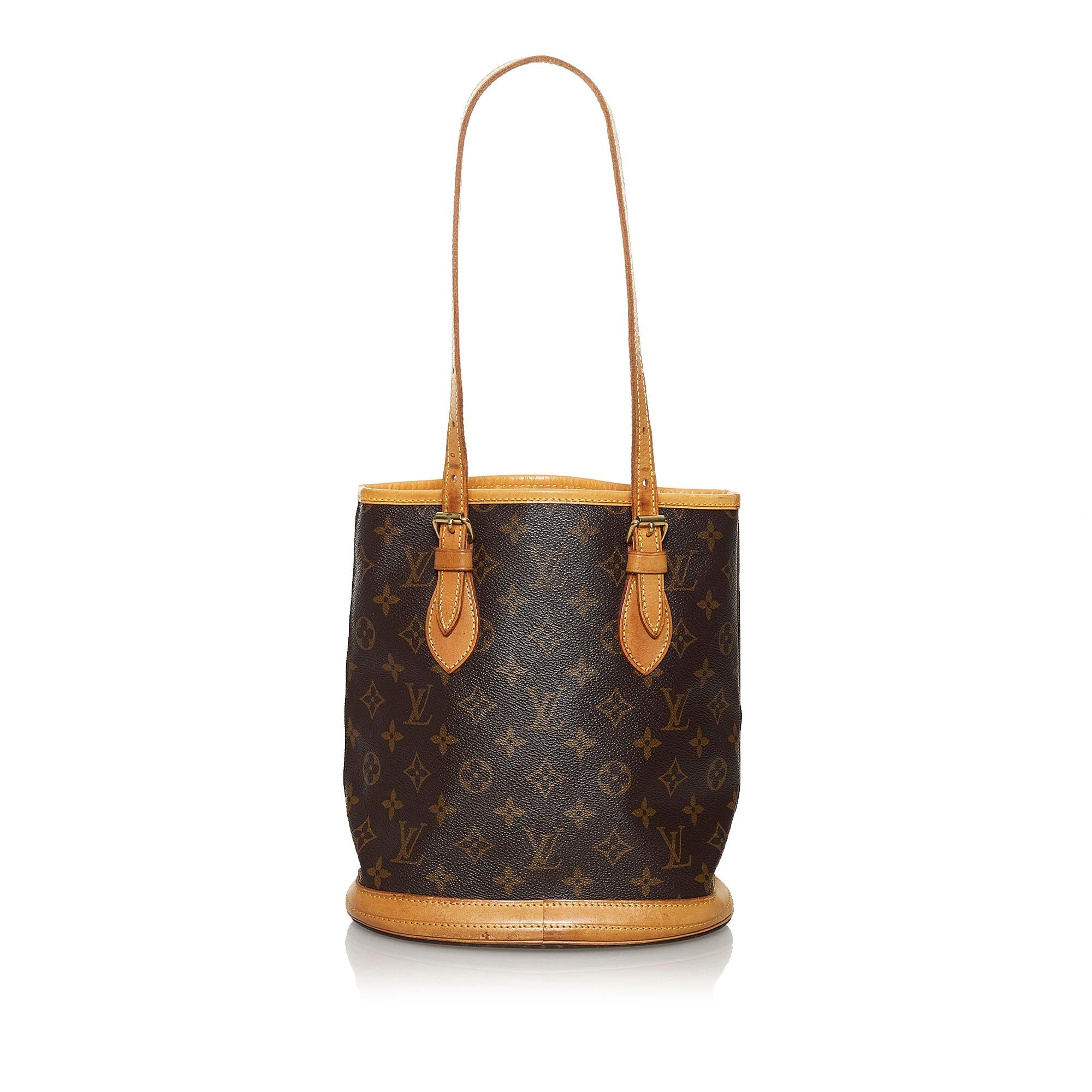 Louis Vuitton Monogram Petit Bucket (SHG-36325)