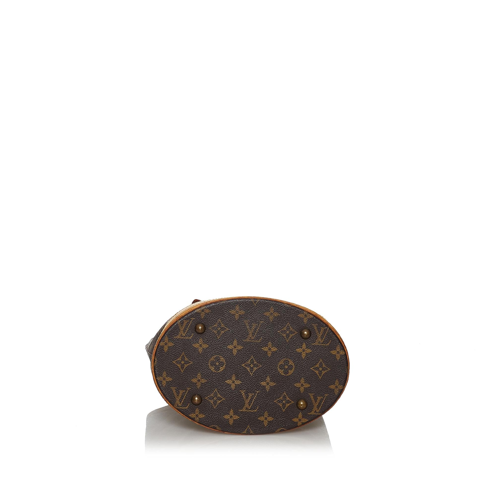 Louis Vuitton Monogram Petit Bucket (SHG-36335)