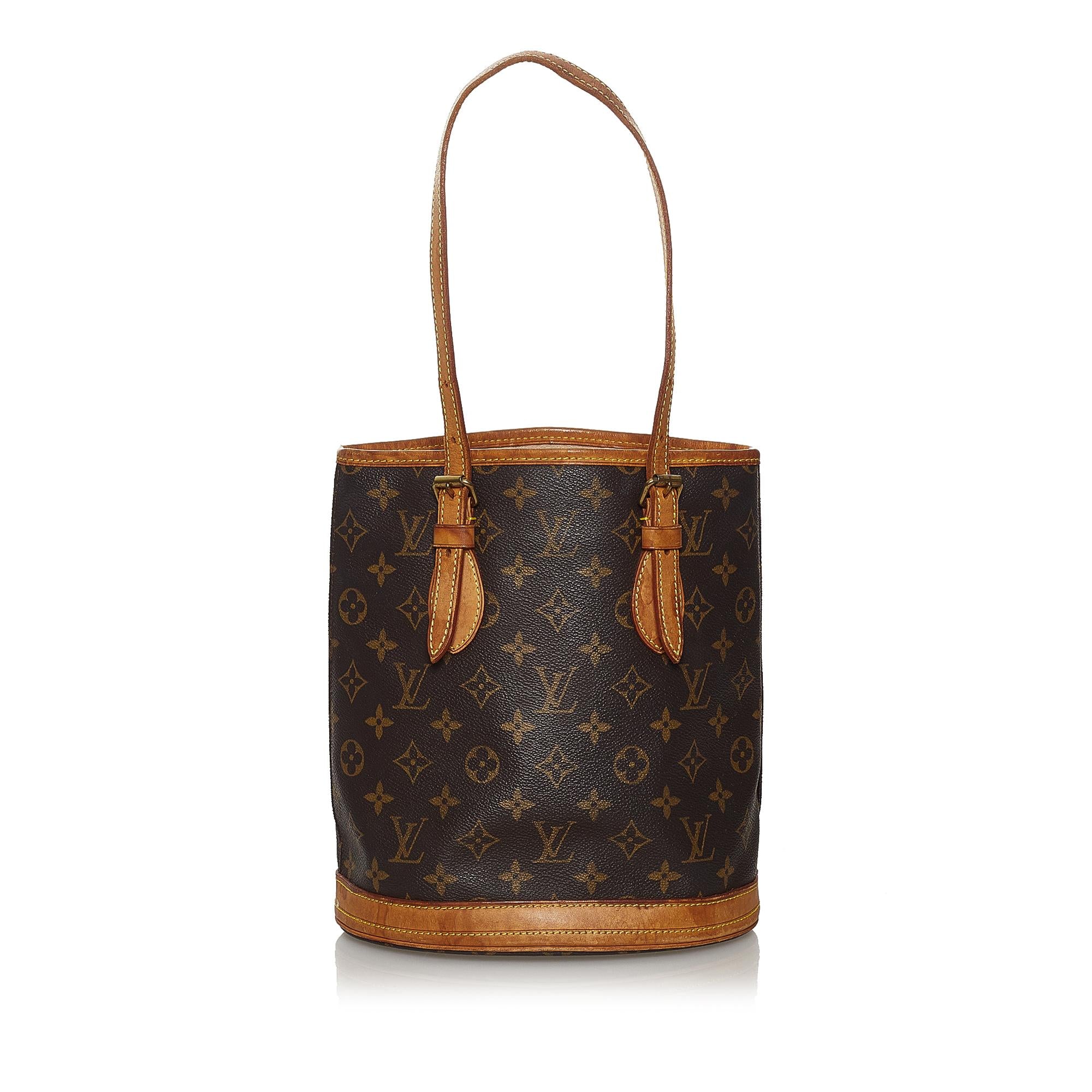 Louis Vuitton Monogram Petit Bucket (SHG-36335)