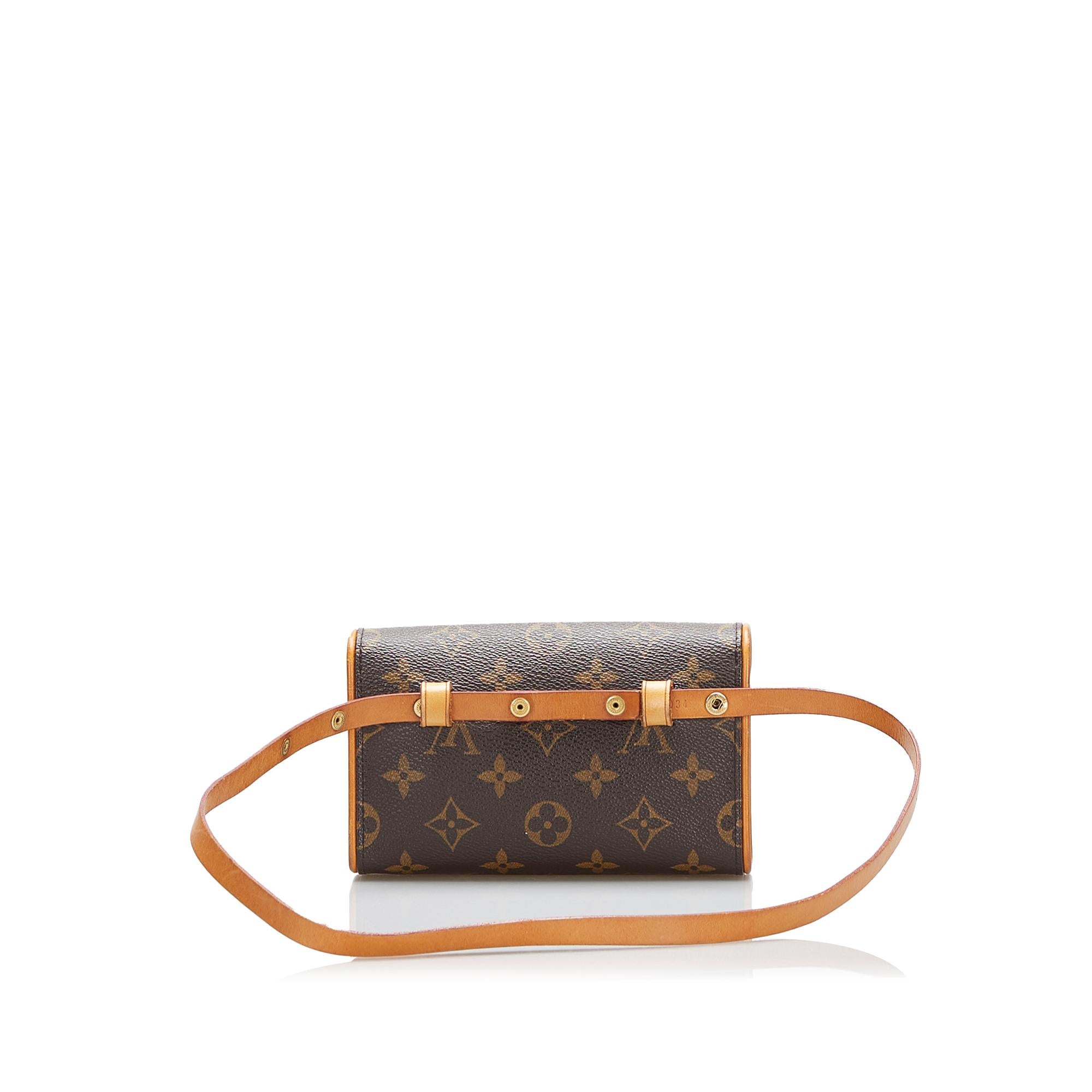 Louis Vuitton Monogram Pochette Florentine (SHG-7Mh8Sv)