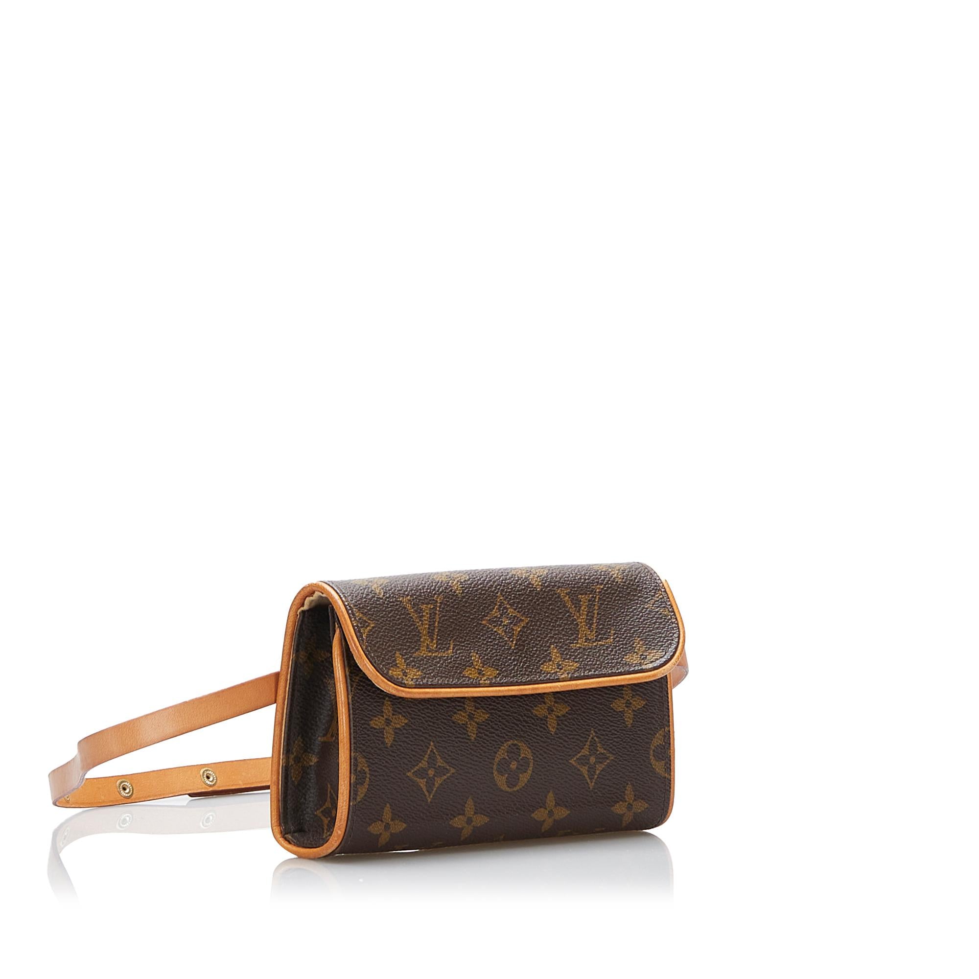 Louis Vuitton Monogram Pochette Florentine (SHG-KJ5kow)