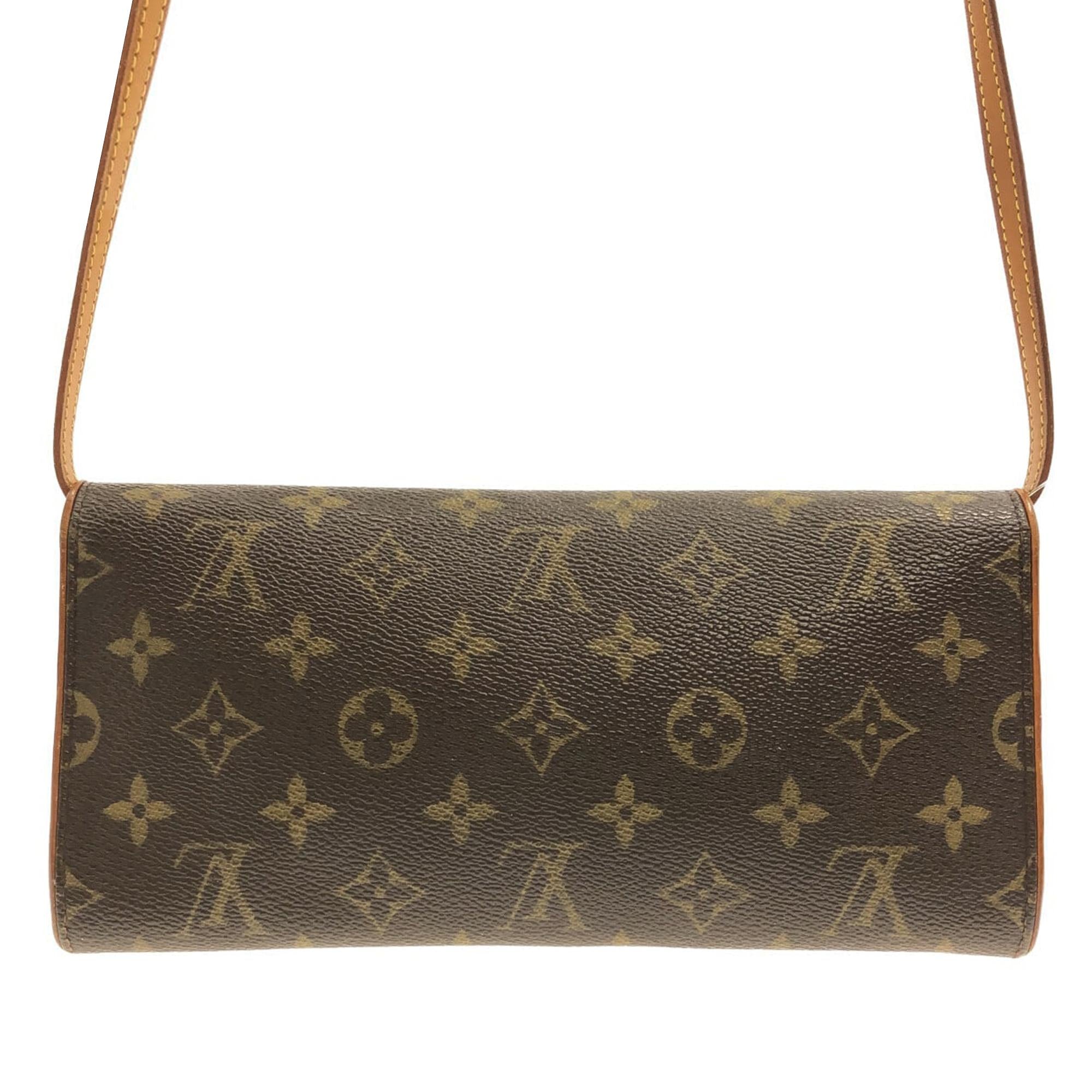 Louis Vuitton Monogram Pochette Twin GM (SHG-bOCiOI)