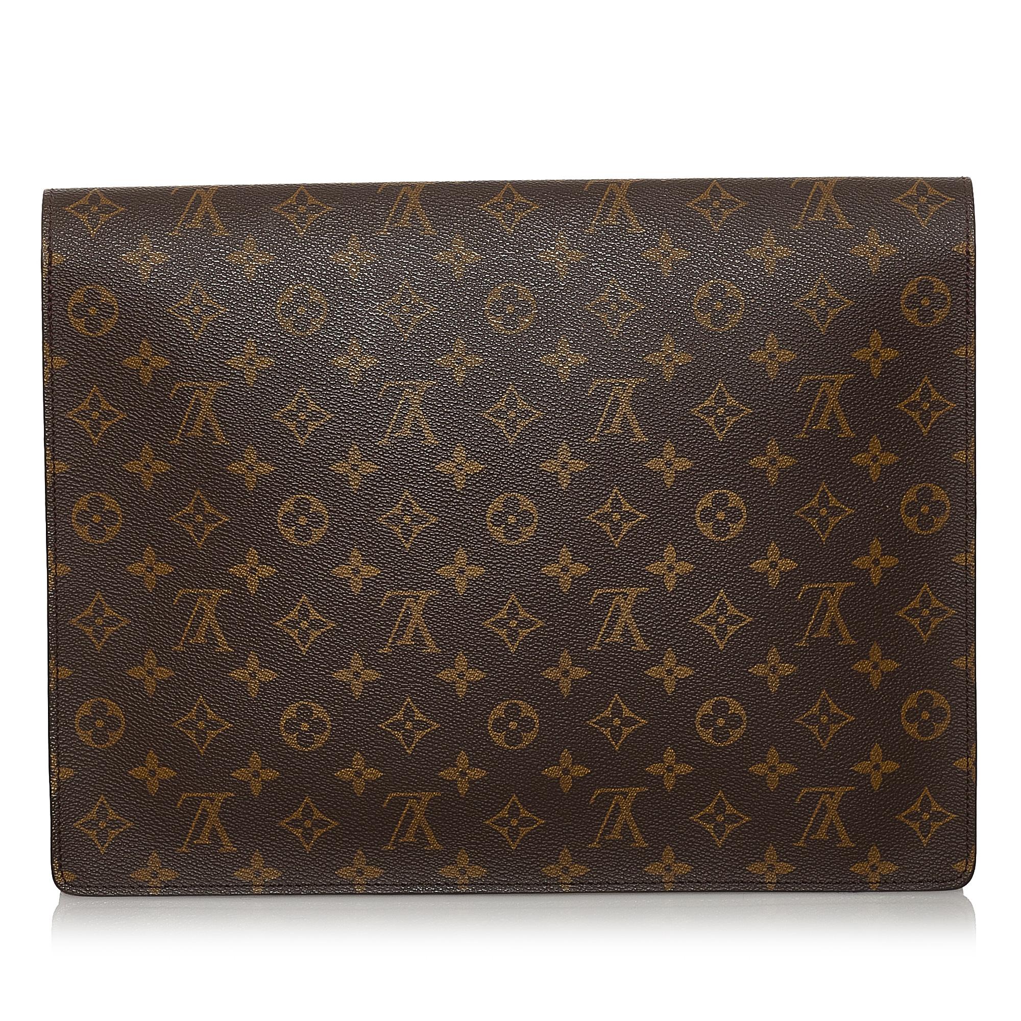 Louis Vuitton Monogram Porte Documents Senateur (SHG-30029)