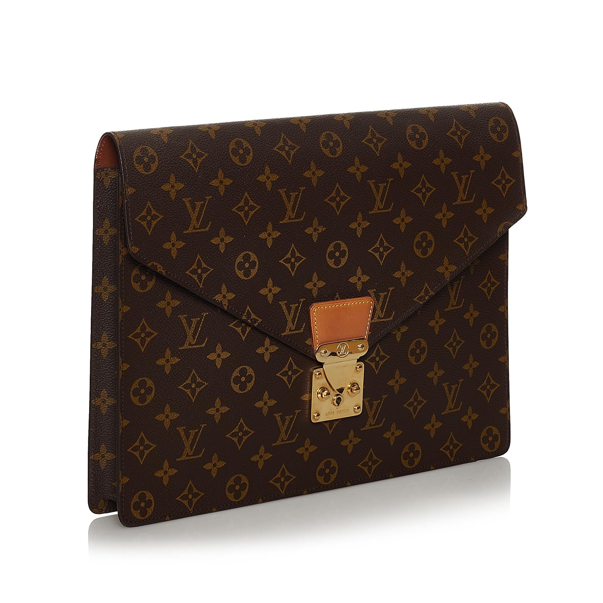 Louis Vuitton Monogram Porte Documents Senateur (SHG-30029)