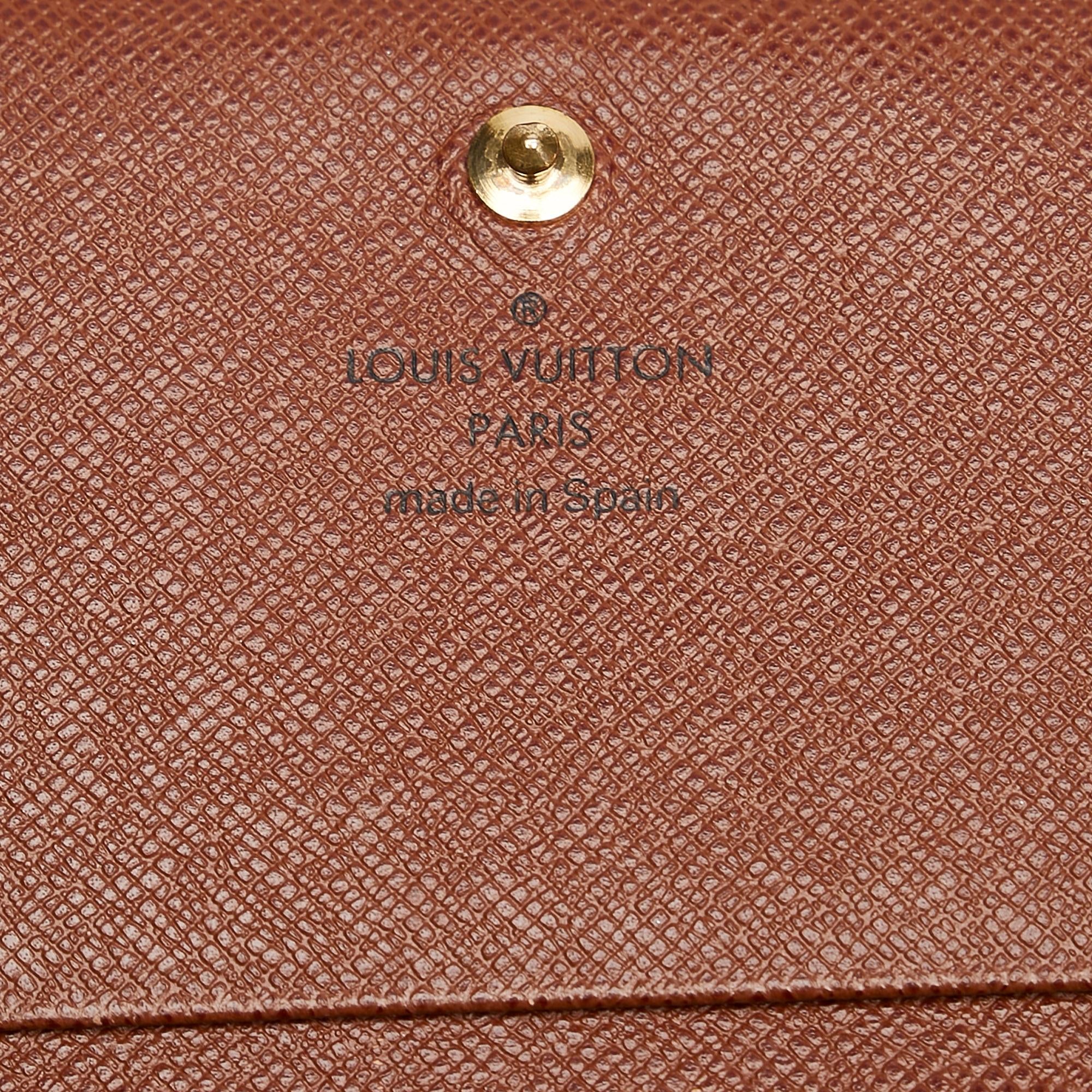 Louis Vuitton Monogram Porte Monnaie Billets (SHG-28026)