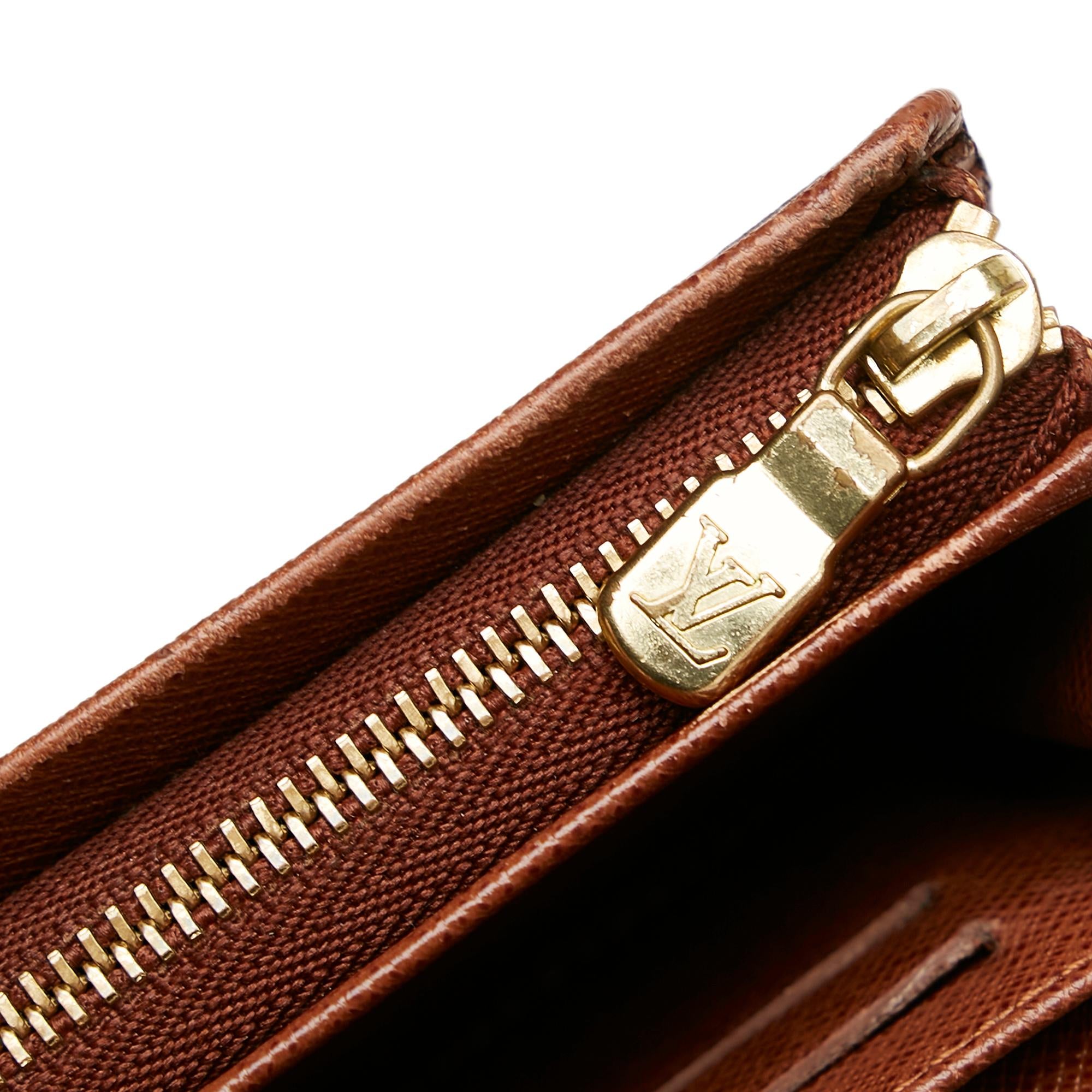 Louis Vuitton Monogram Porte Monnaie Billets (SHG-28026)