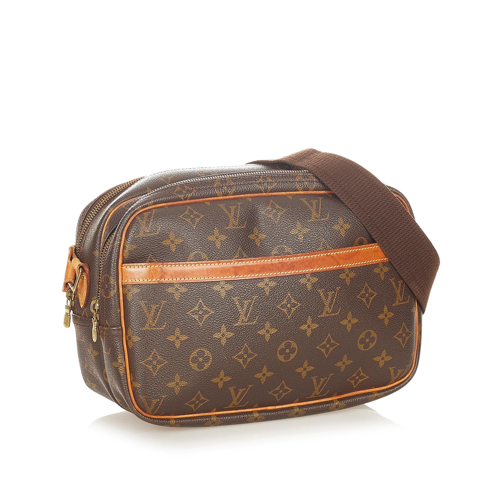 Louis Vuitton Monogram Reporter PM (SHG-24310)