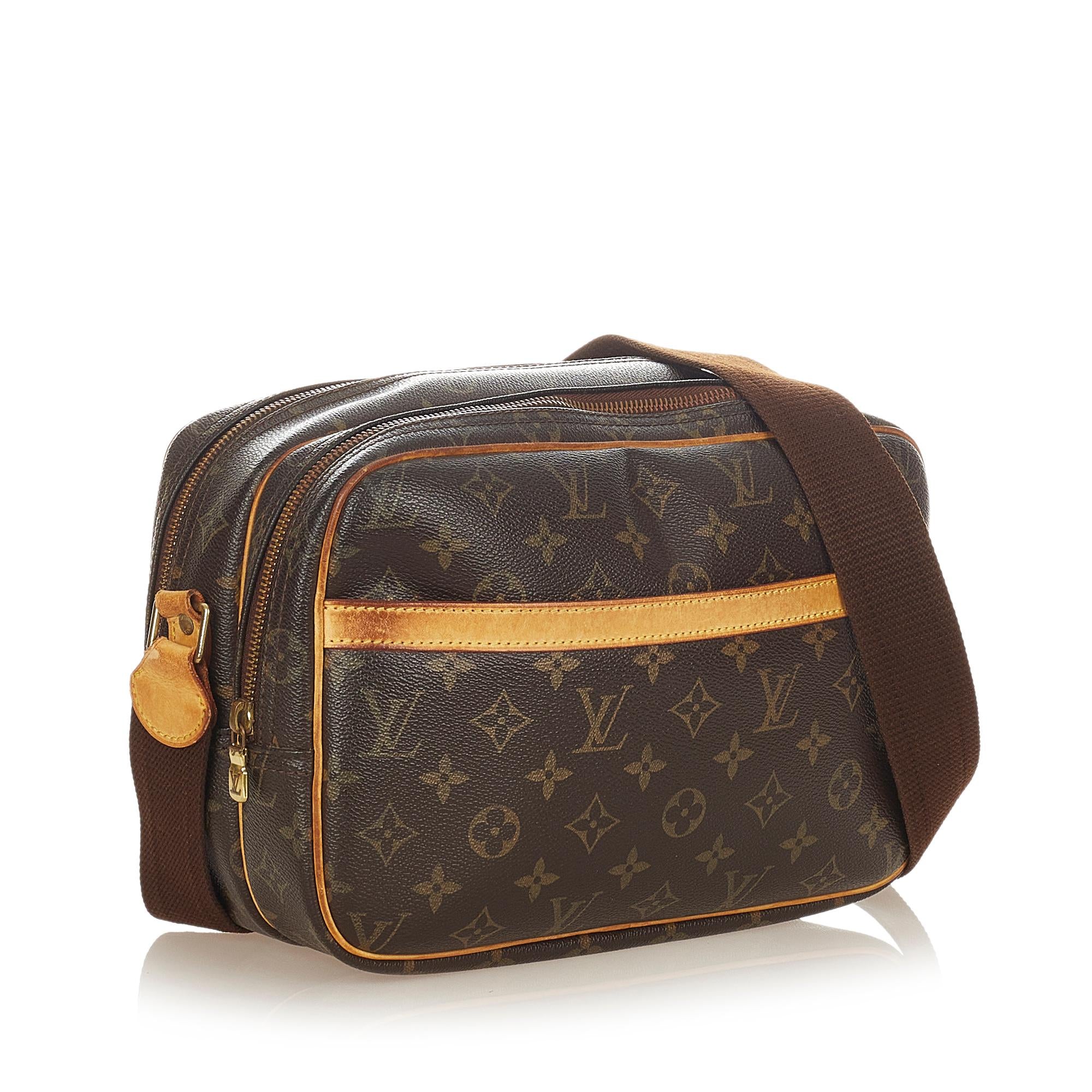Louis Vuitton Monogram Reporter PM (SHG-26178)