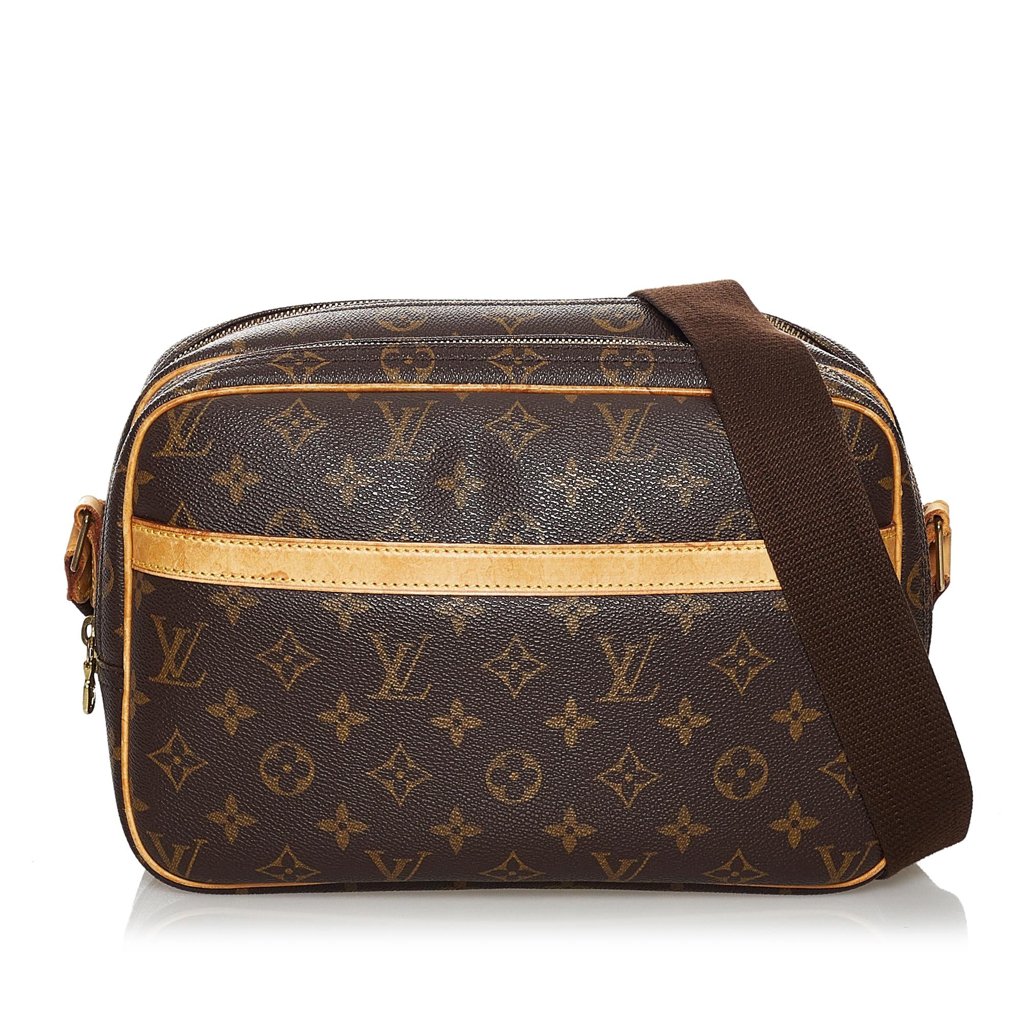 Louis Vuitton Monogram Reporter PM (SHG-36722)