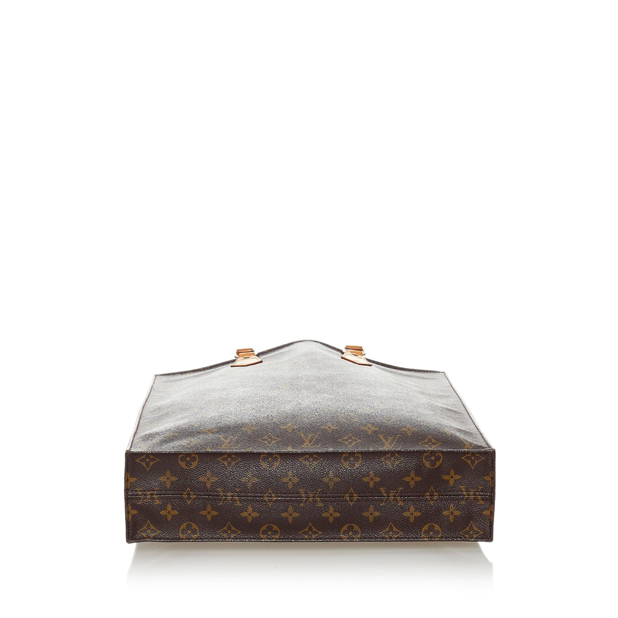 Louis Vuitton Monogram Sac Plat (SHG-28212)