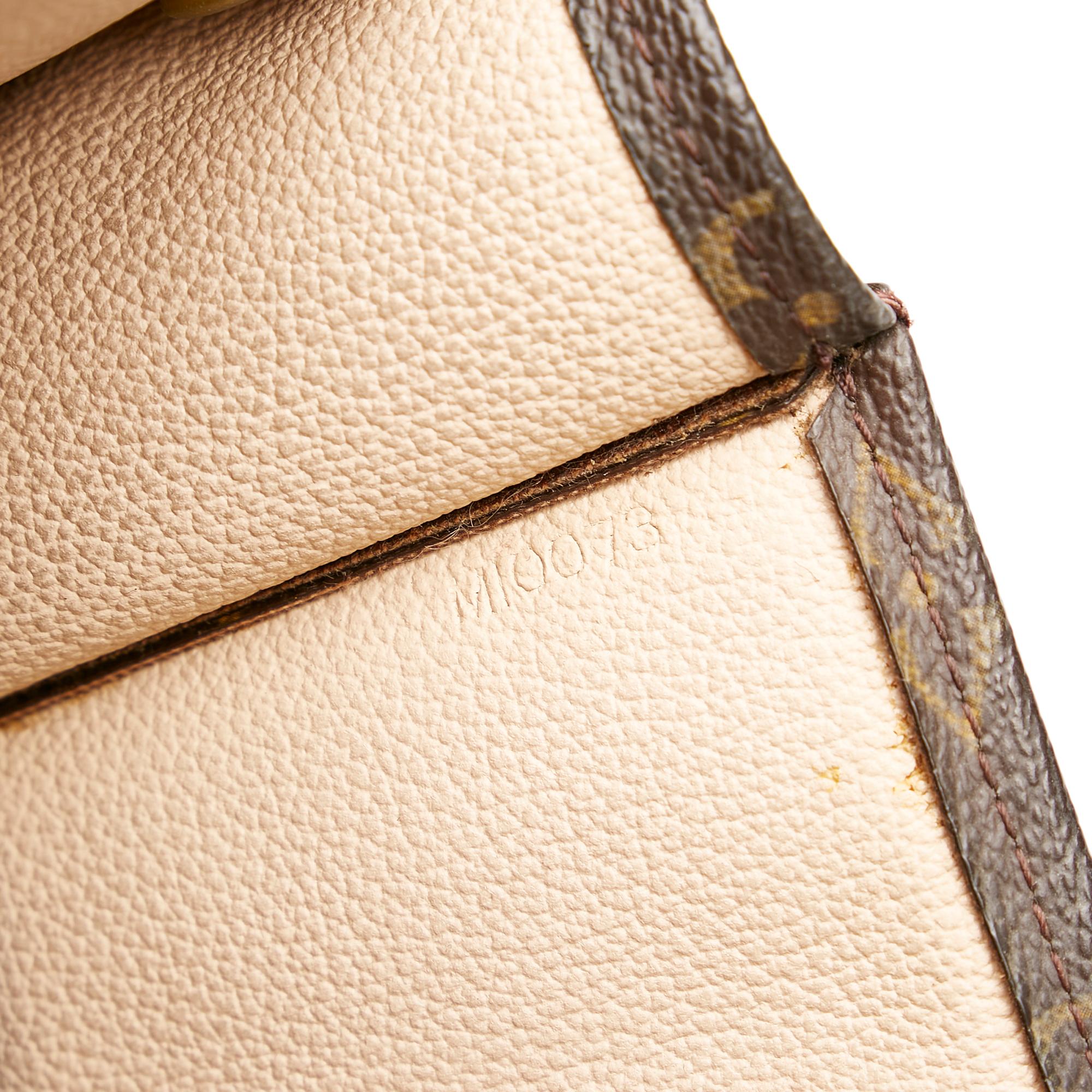 Louis Vuitton Monogram Sac Plat (SHG-28212)