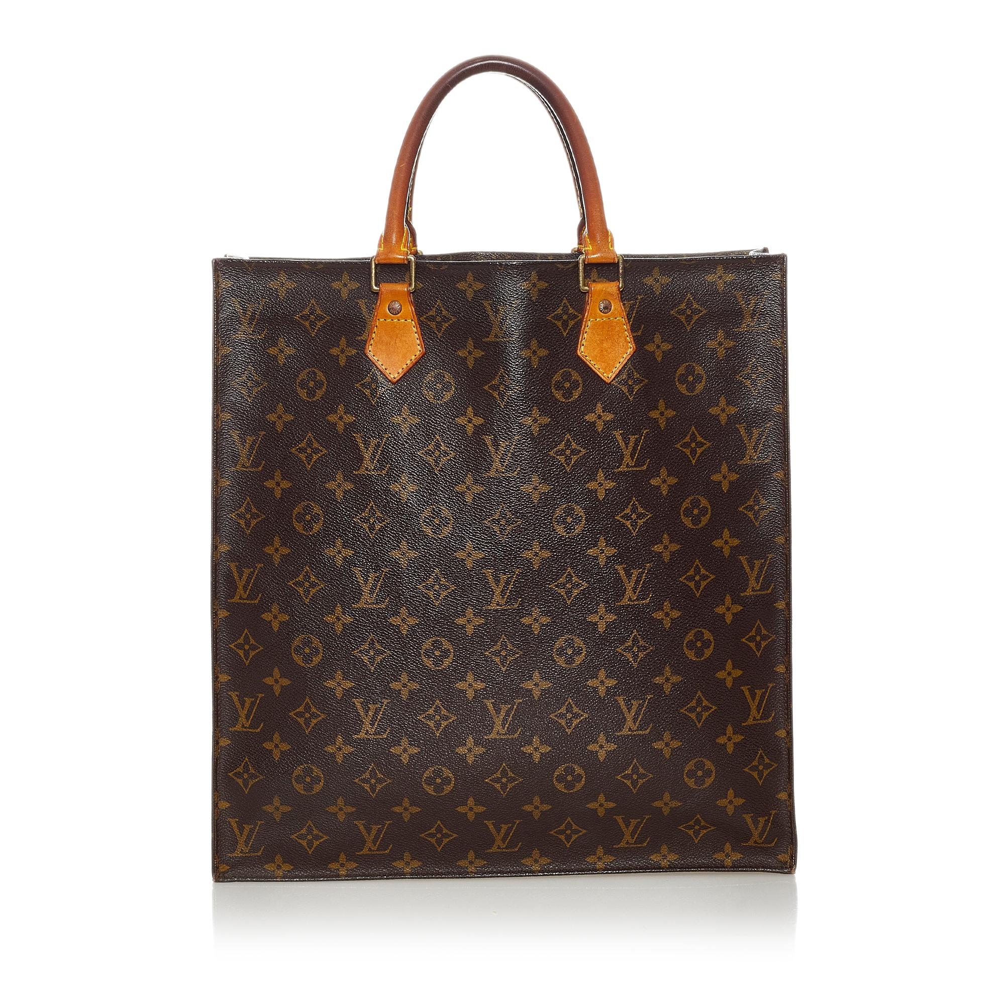 Louis Vuitton Monogram Sac Plat (SHG-28212)