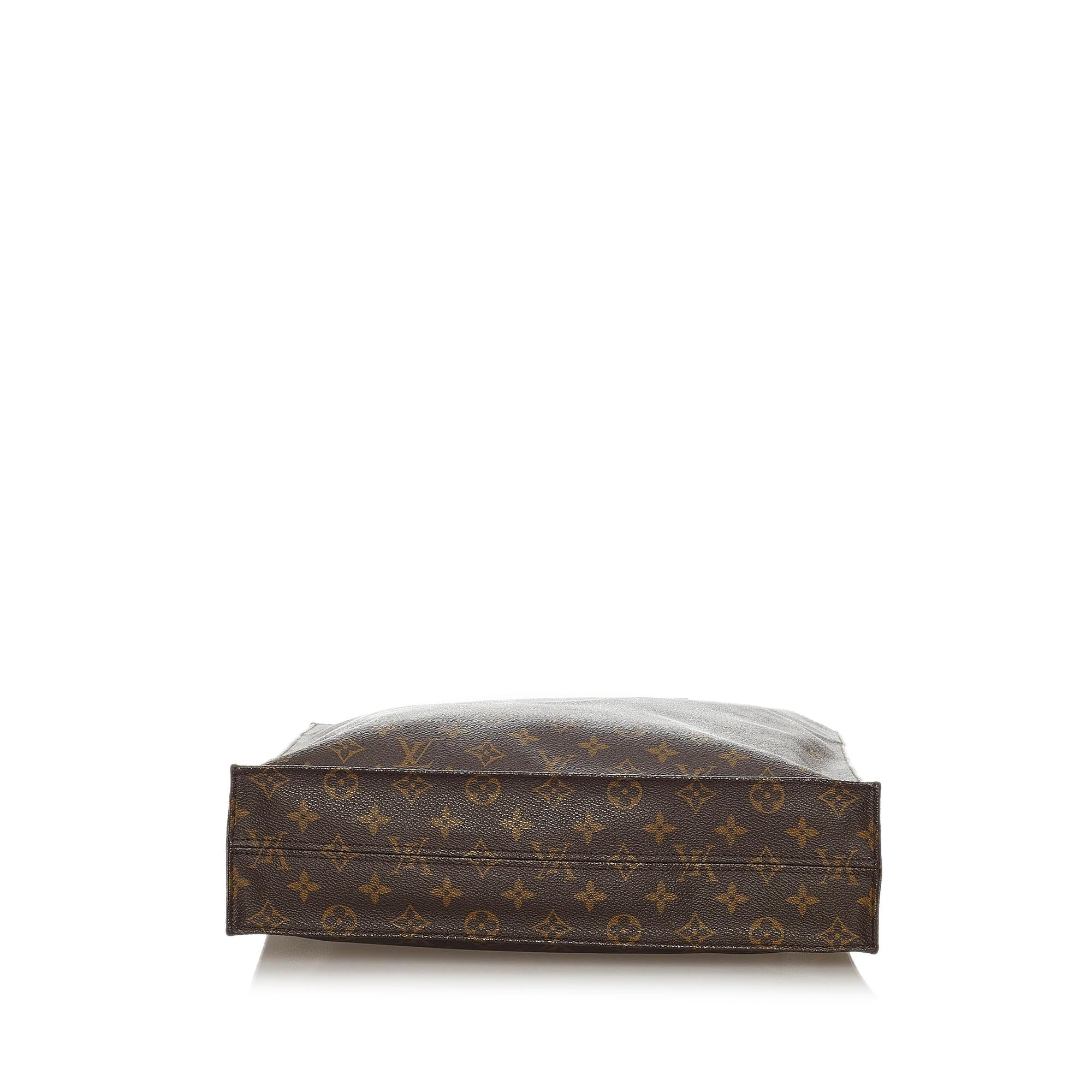 Louis Vuitton Monogram Sac Plat (SHG-28497)