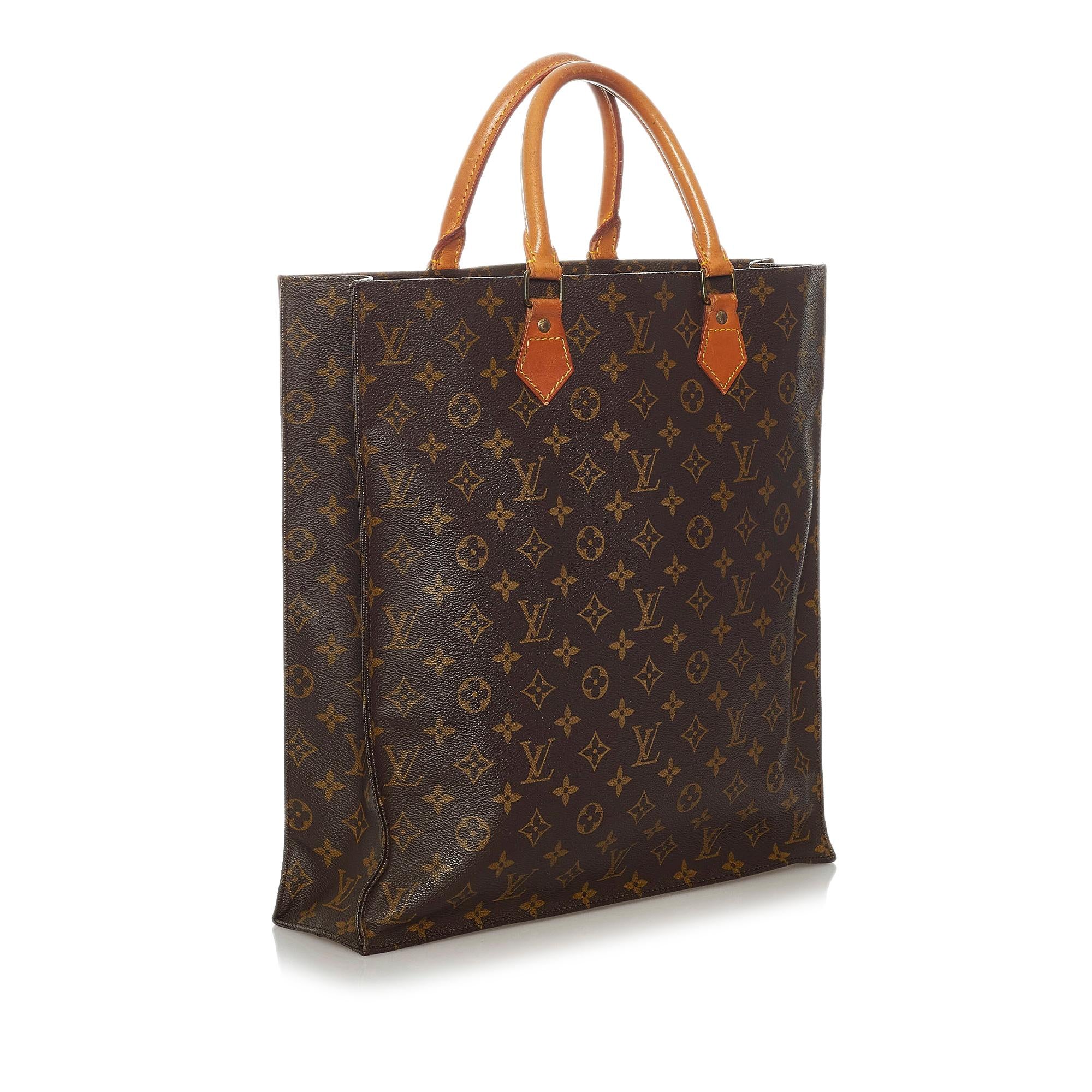 Louis Vuitton Monogram Sac Plat (SHG-28497)