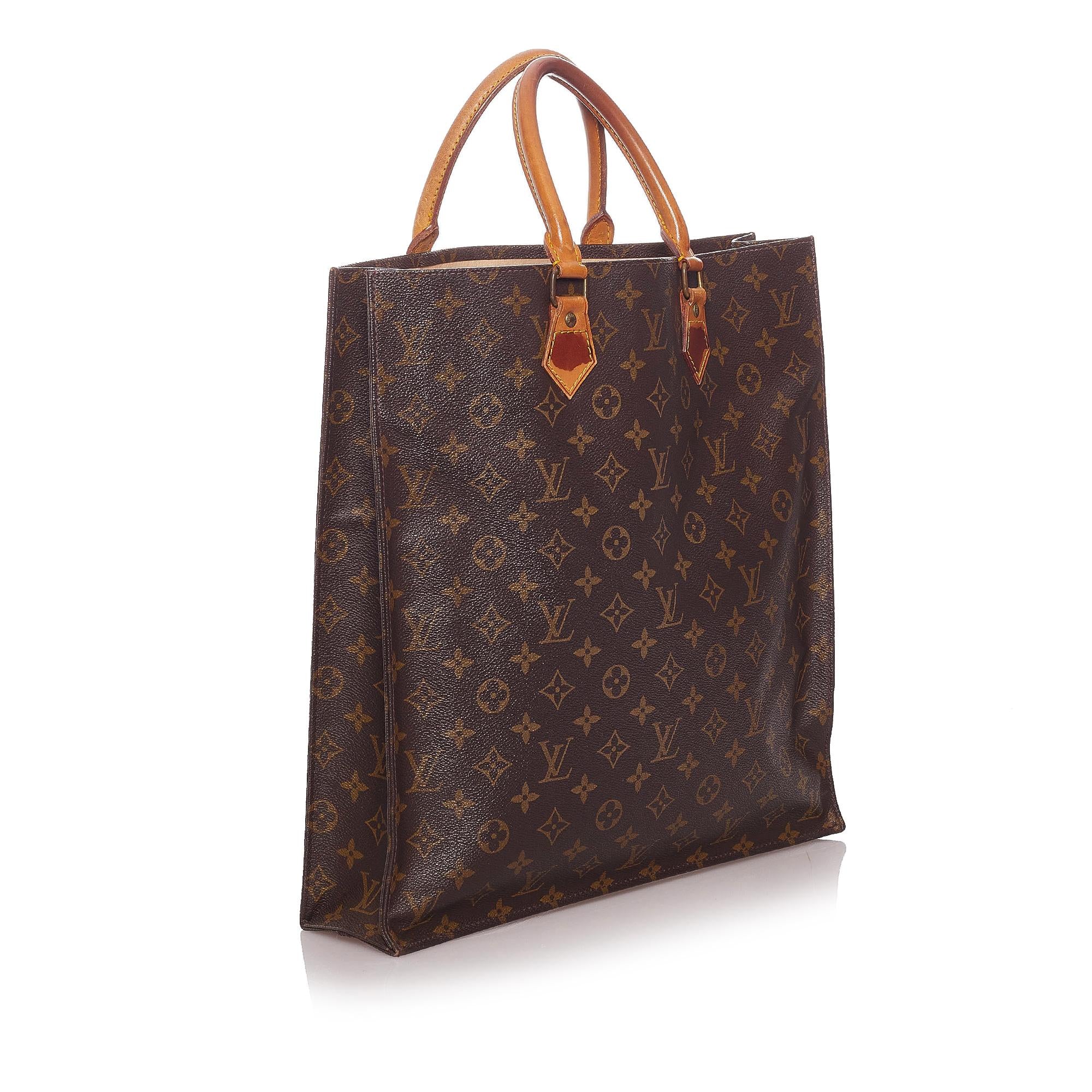 Louis Vuitton Monogram Sac Plat (SHG-29258)