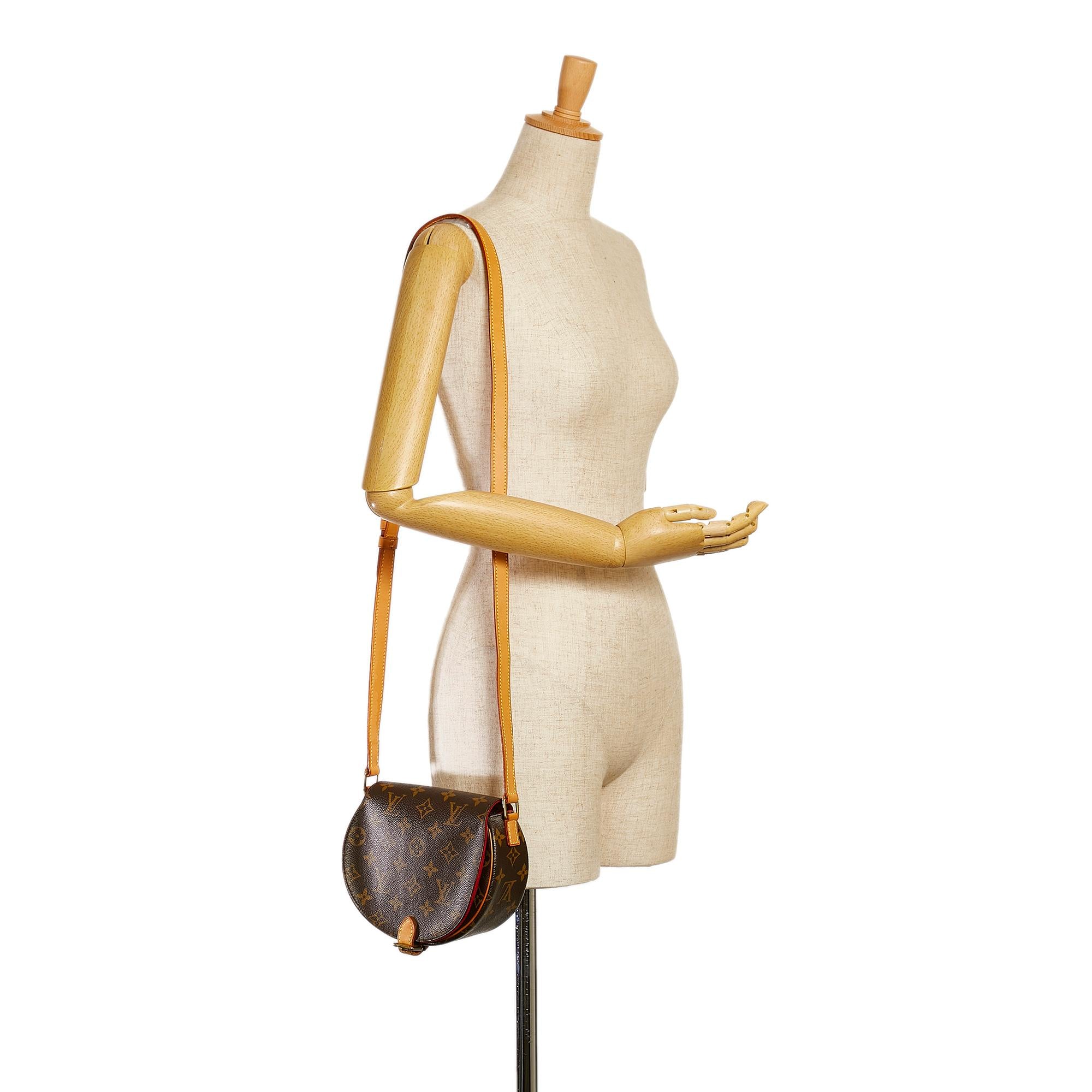 Louis Vuitton Monogram Sac Tambourine (SHG-36739)