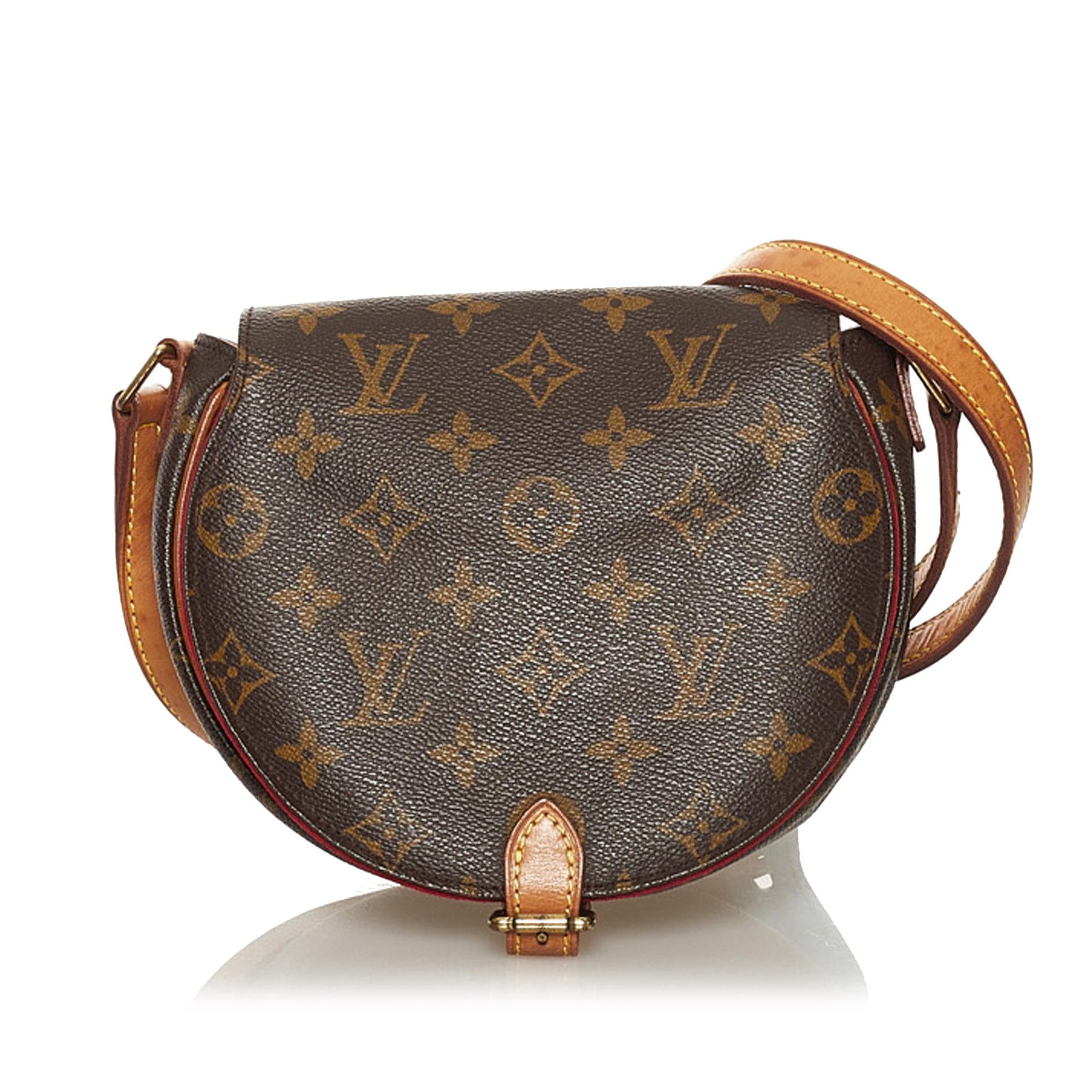 Louis Vuitton Monogram Sac Tambourine (SHG-36761)