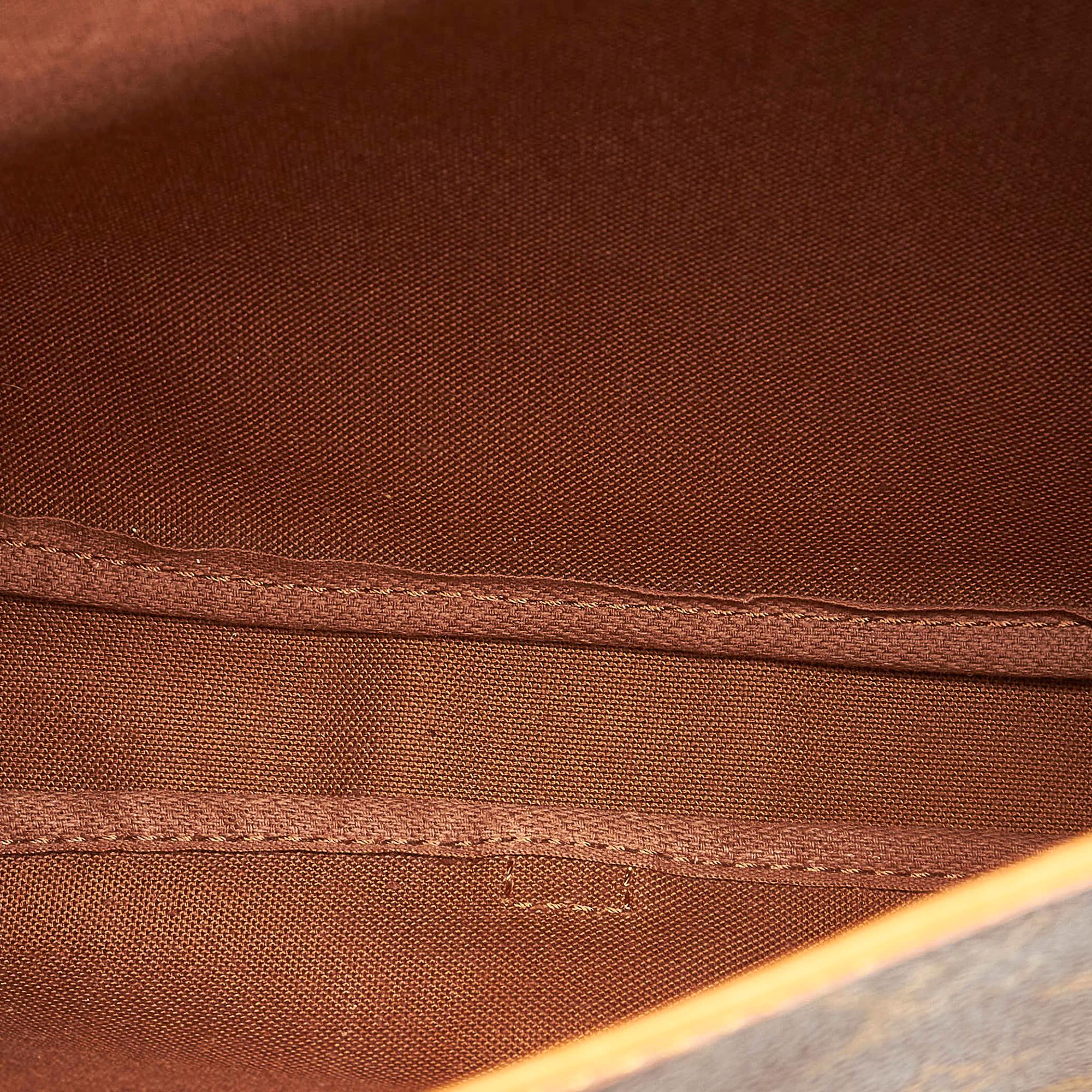 Louis Vuitton Monogram Saumur 25 (SHG-27700)