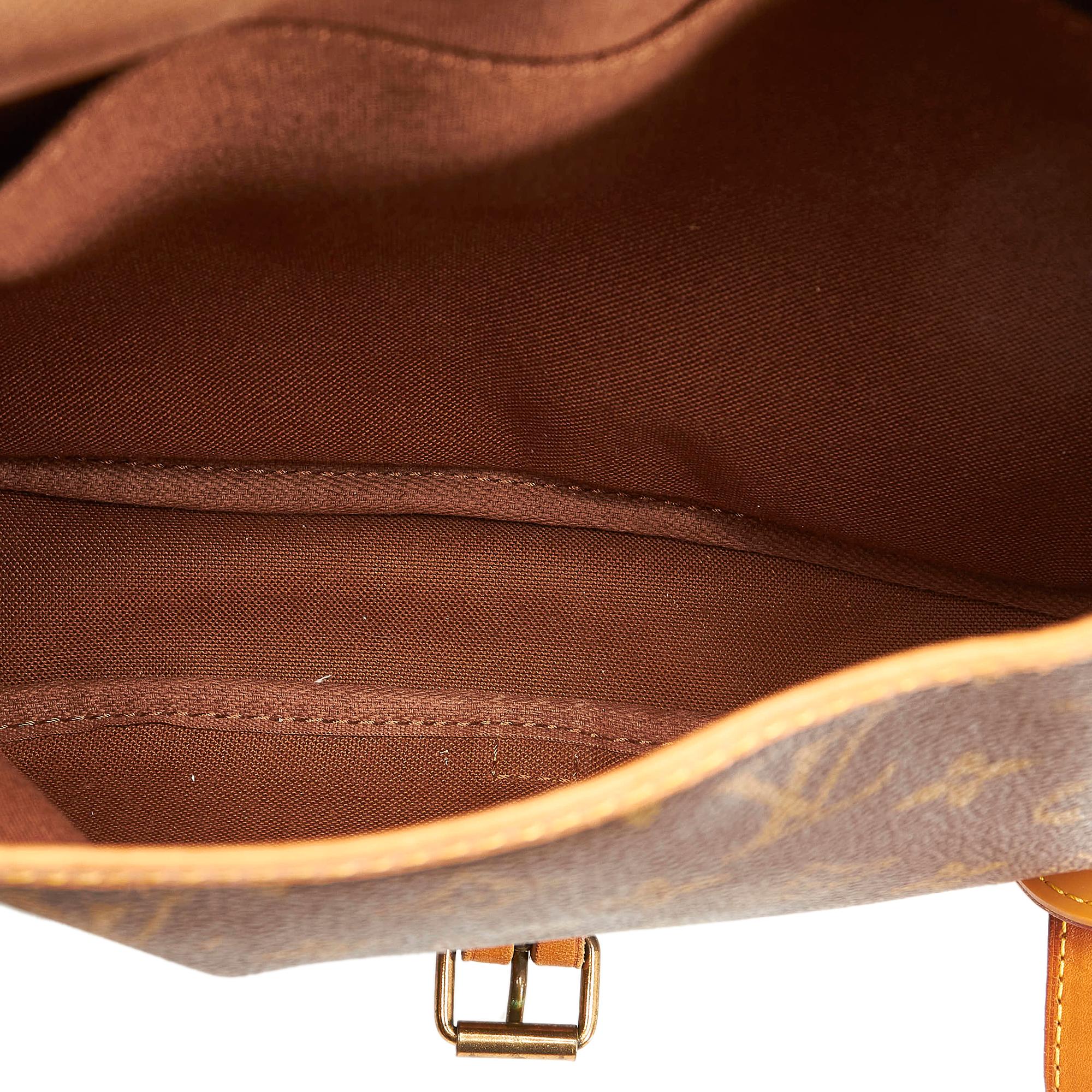 Louis Vuitton Monogram Saumur 25 (SHG-27700)