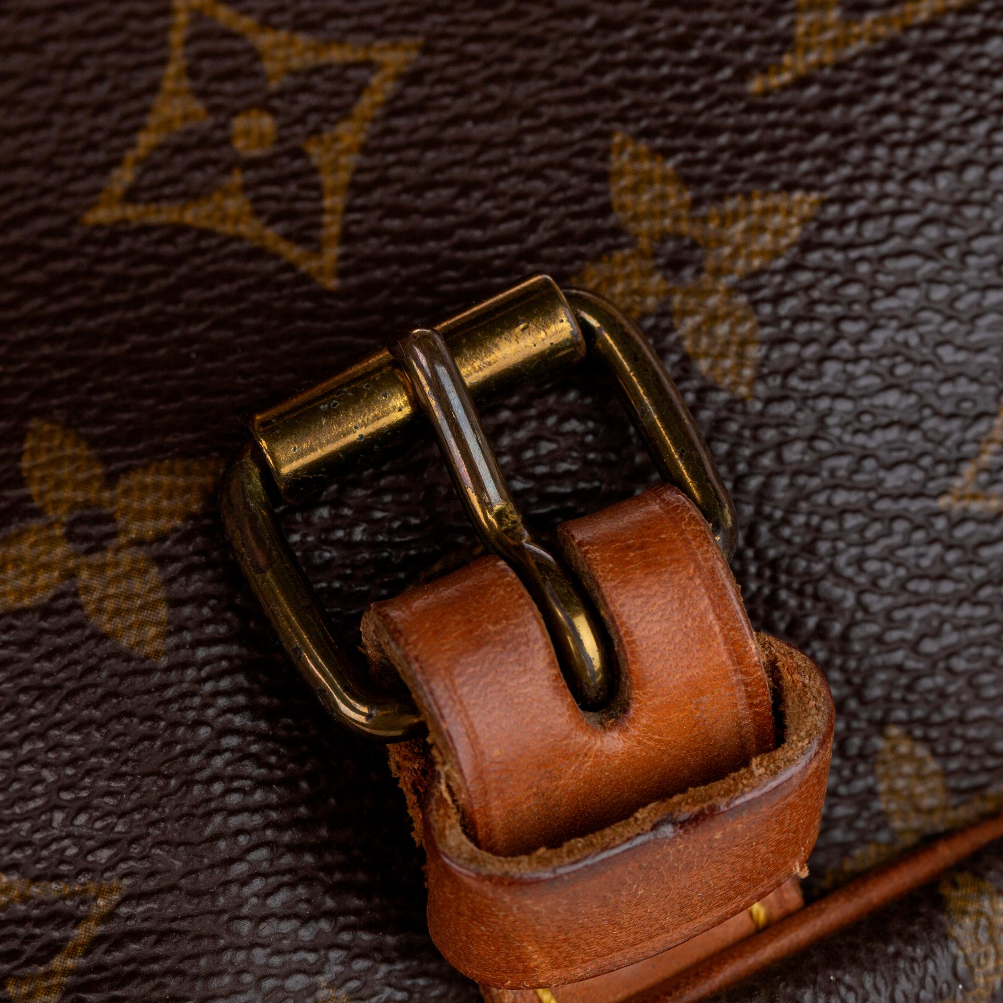 Louis Vuitton Monogram Saumur 25 (SHG-34635)