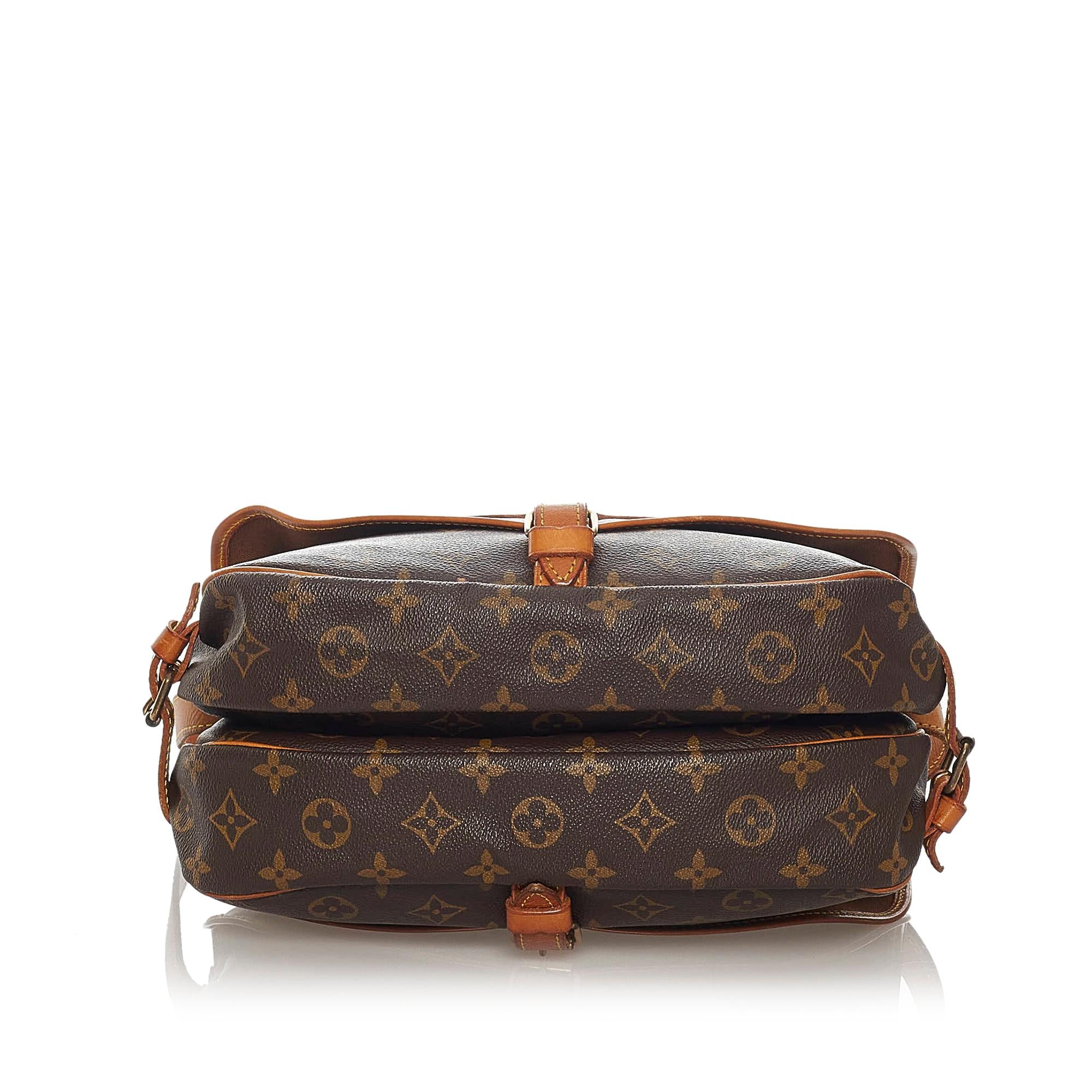 Louis Vuitton Monogram Saumur 30 (SHG-28290)
