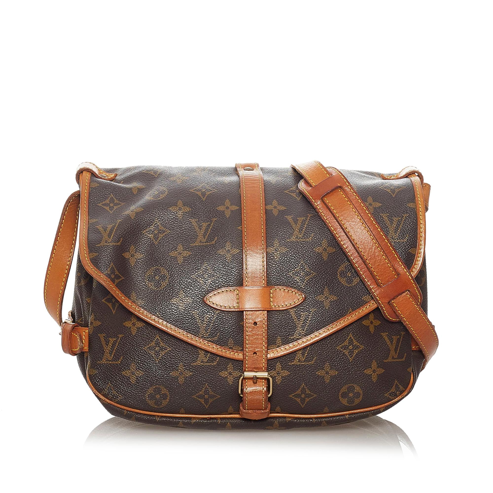 Louis Vuitton Monogram Saumur 30 (SHG-28290)