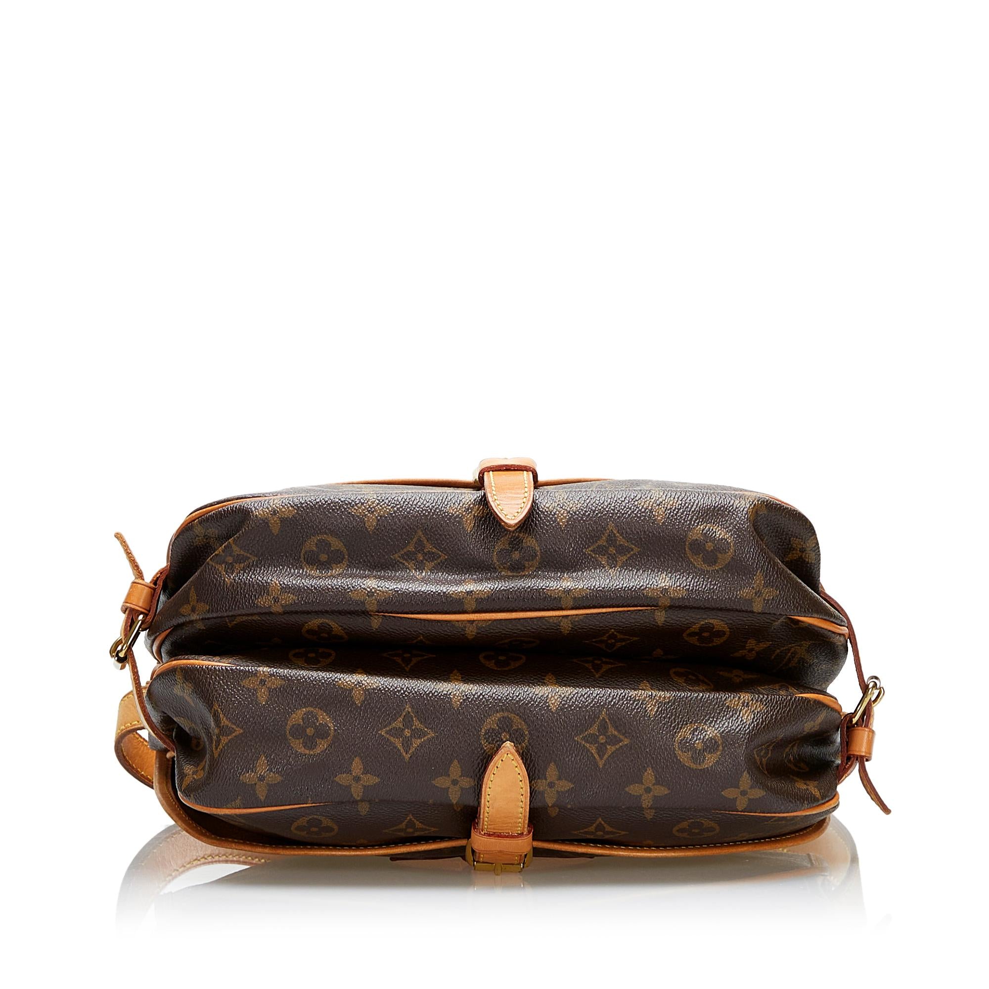 Louis Vuitton Monogram Saumur 30 (SHG-36762)