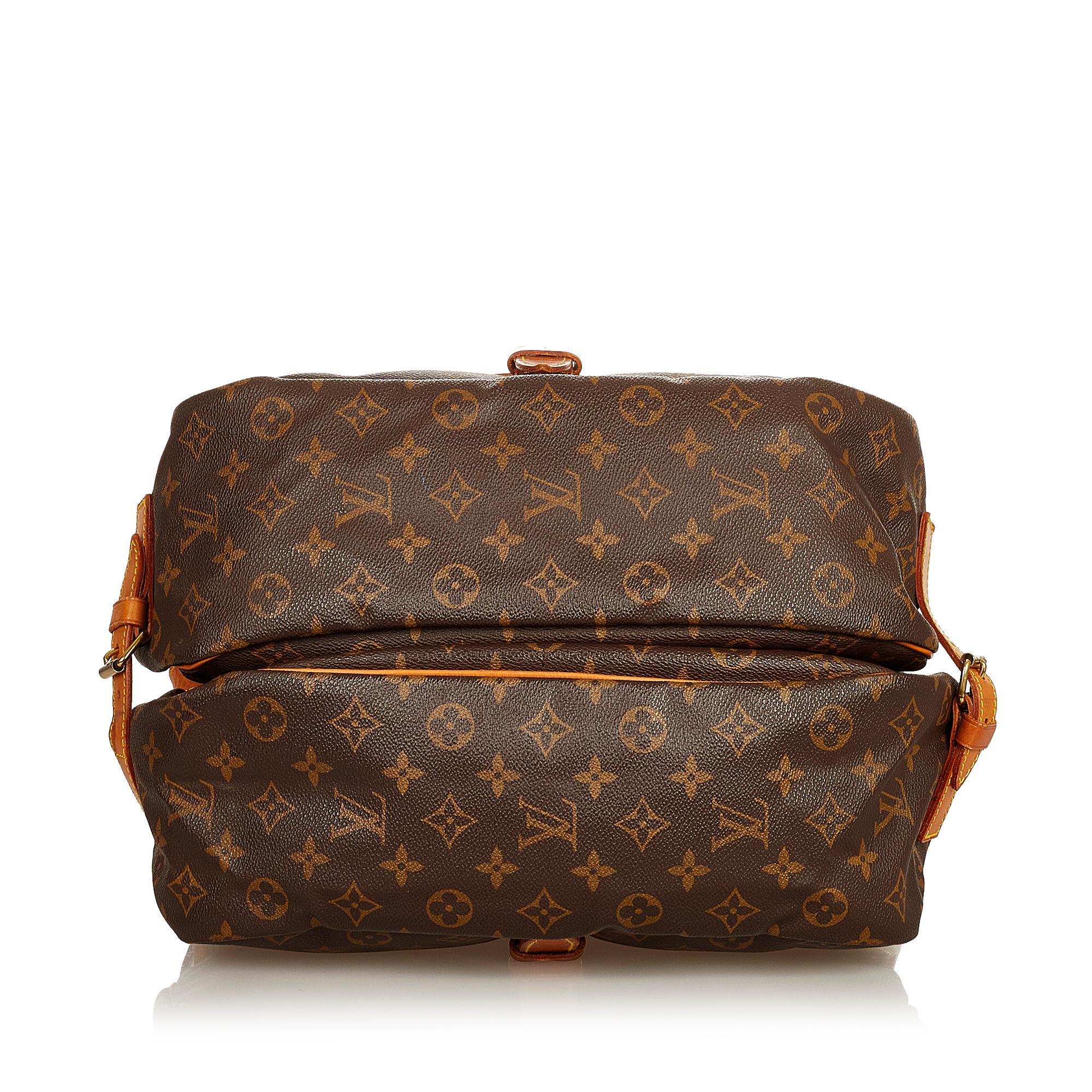 Louis Vuitton Monogram Saumur 35 (SHG-26699)