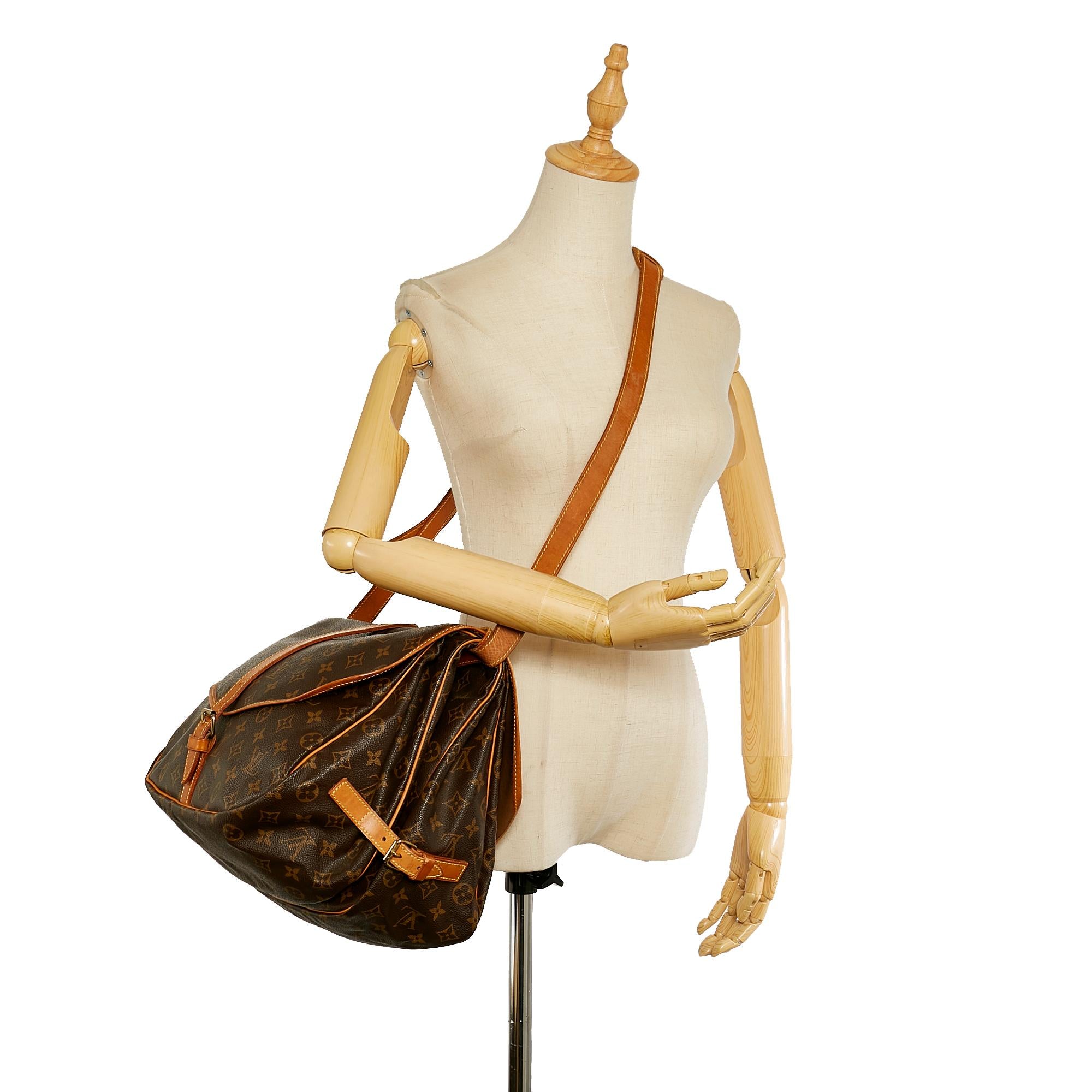 Louis Vuitton Monogram Saumur 35 (SHG-26699)