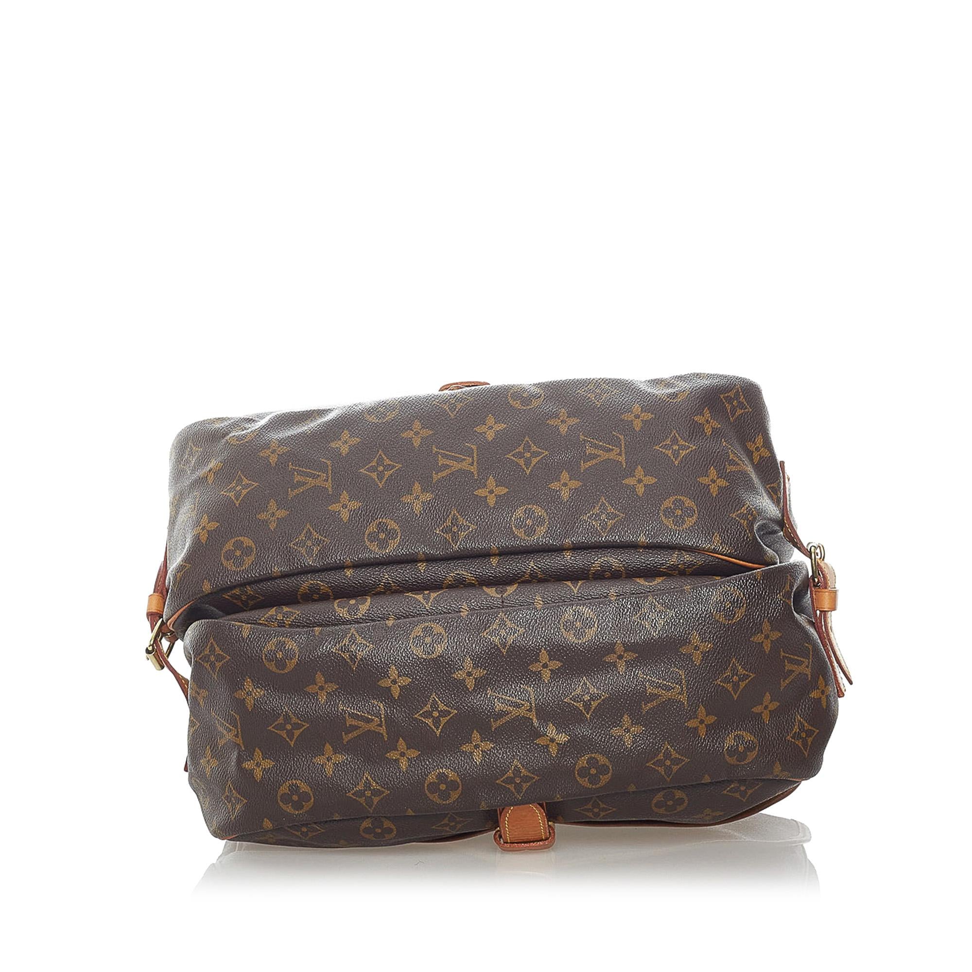 Louis Vuitton Monogram Saumur 35 (SHG-32028)