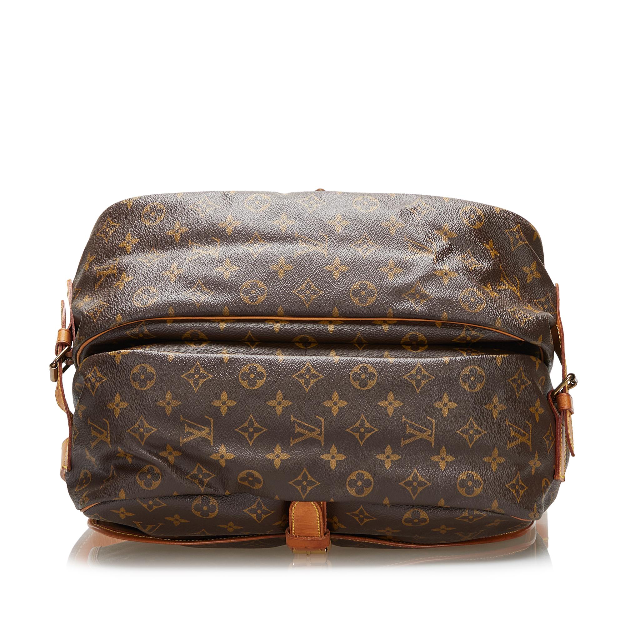 Louis Vuitton Monogram Saumur 35 (SHG-36479)
