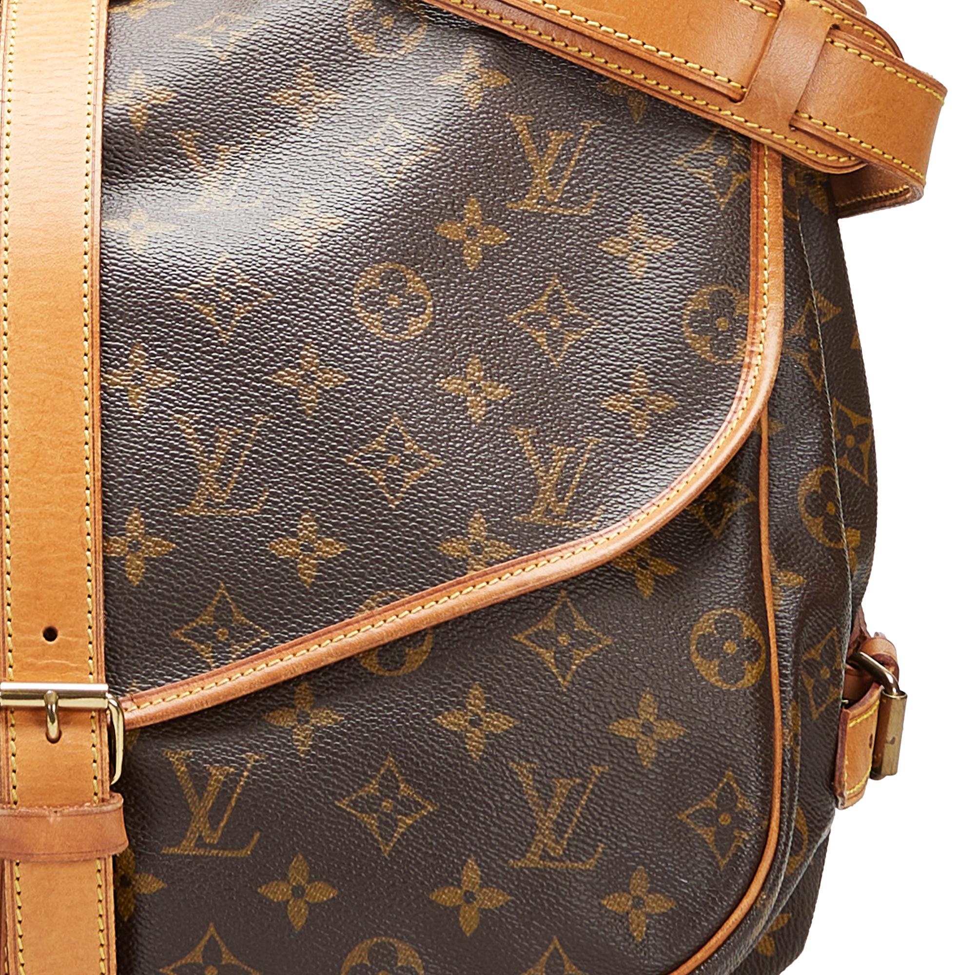 Louis Vuitton Monogram Saumur 35 (SHG-36479)