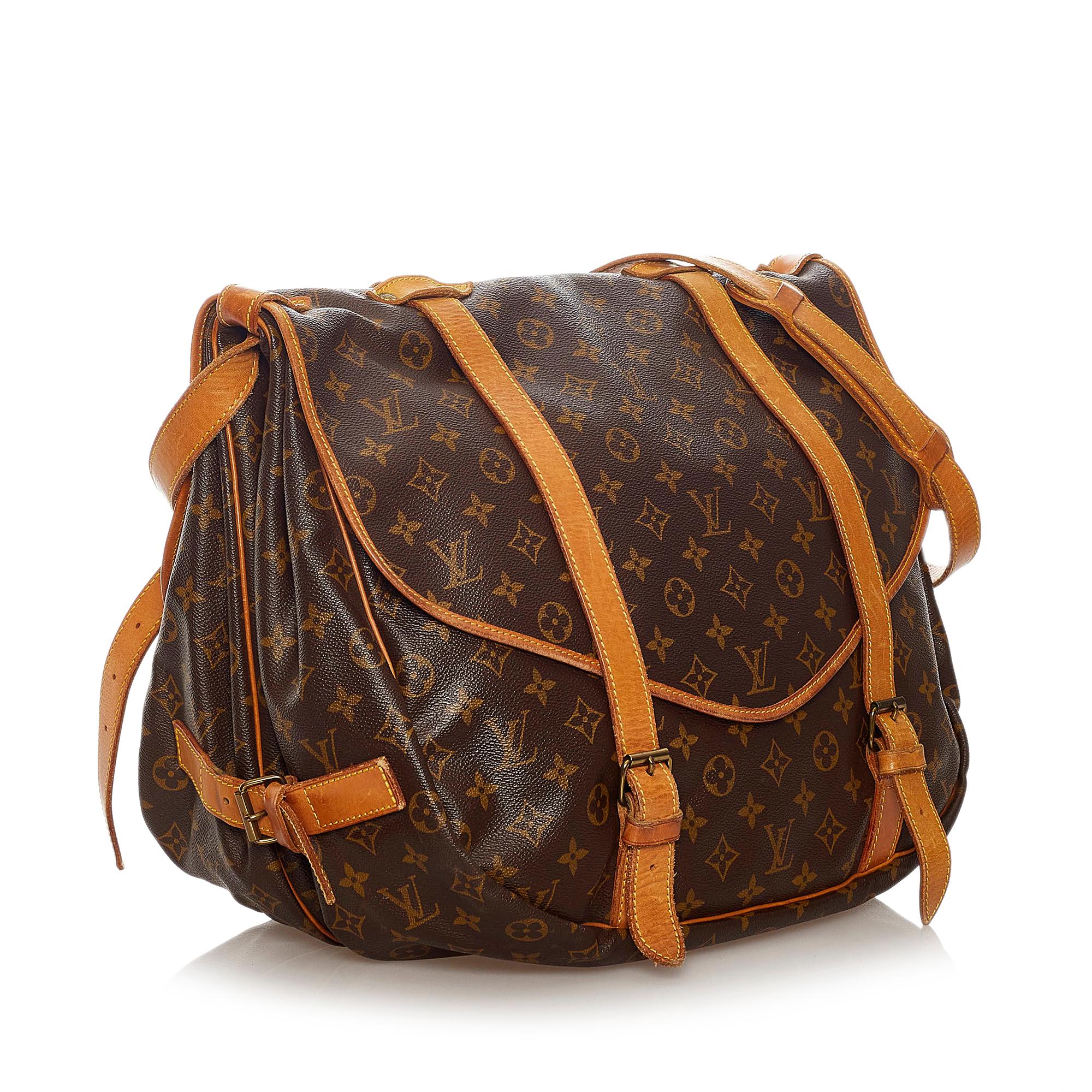 Louis Vuitton Monogram Saumur 43 (SHG-27699)