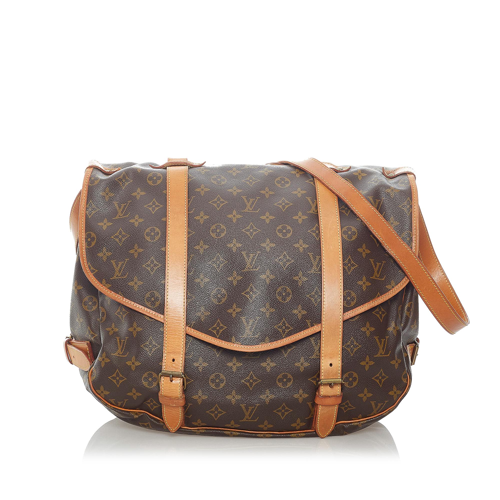 Louis Vuitton Monogram Saumur 43 (SHG-32292)