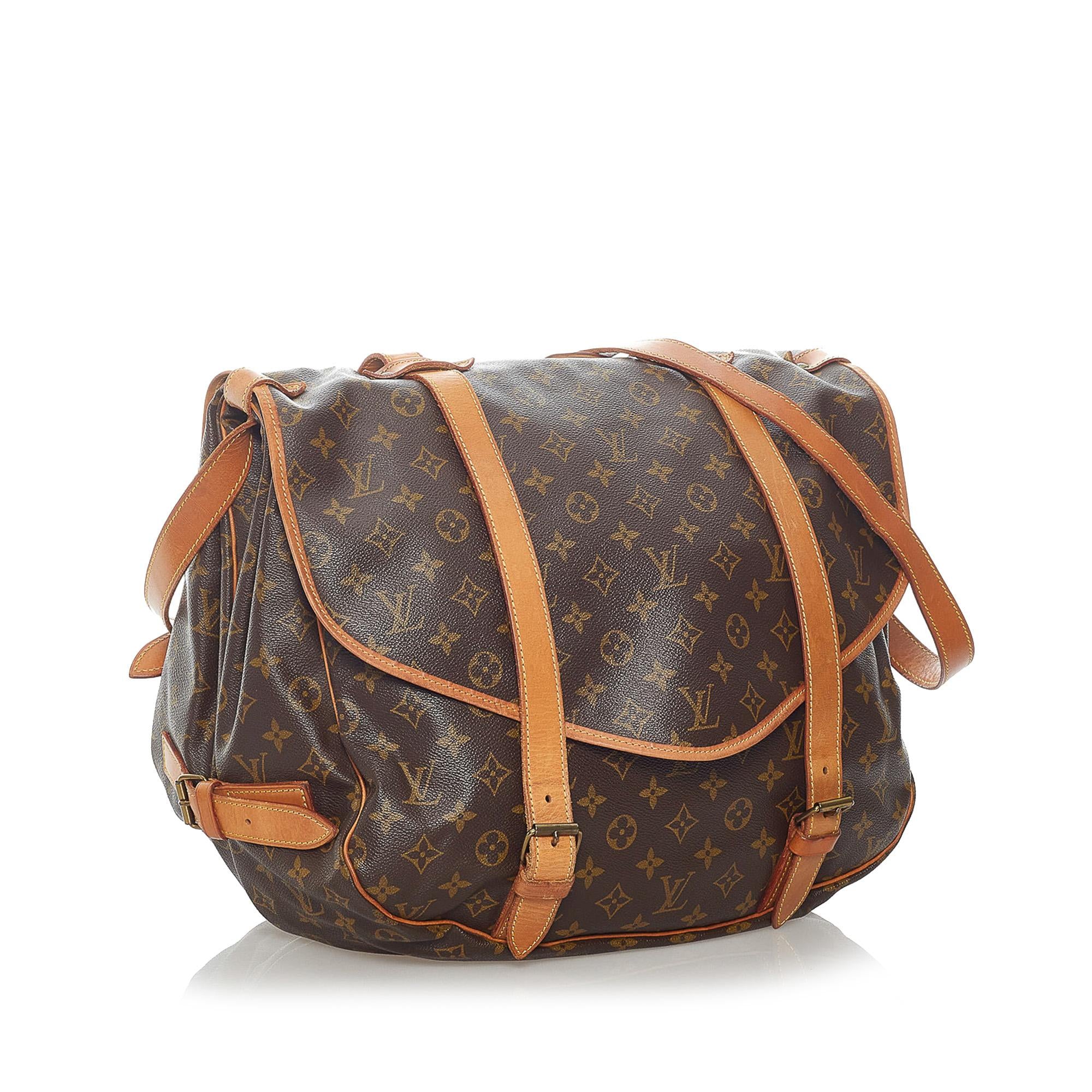 Louis Vuitton Monogram Saumur 43 (SHG-32292)