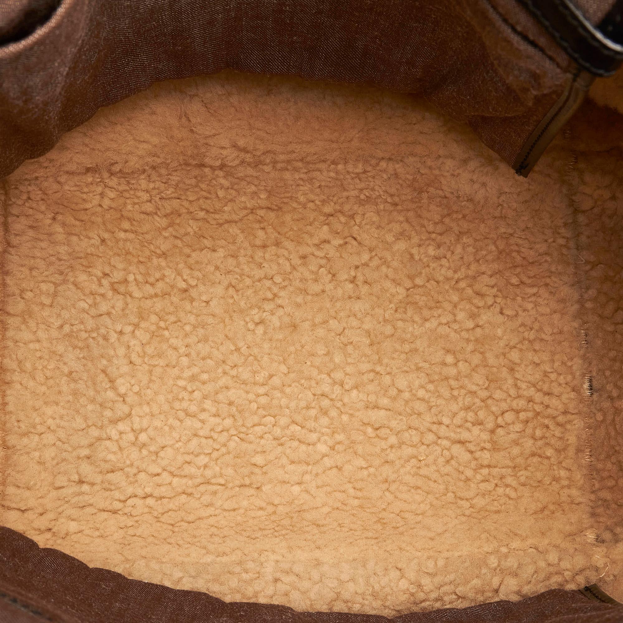 Louis Vuitton Monogram Shearling Thunder (SHG-29408)