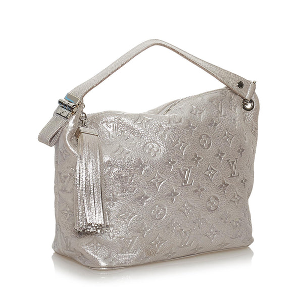 Louis Vuitton Limited Edition Silver Shimmer Empriente Monogram Halo Bag at  1stDibs