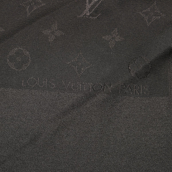 Louis Vuitton Scarf Black Monogram