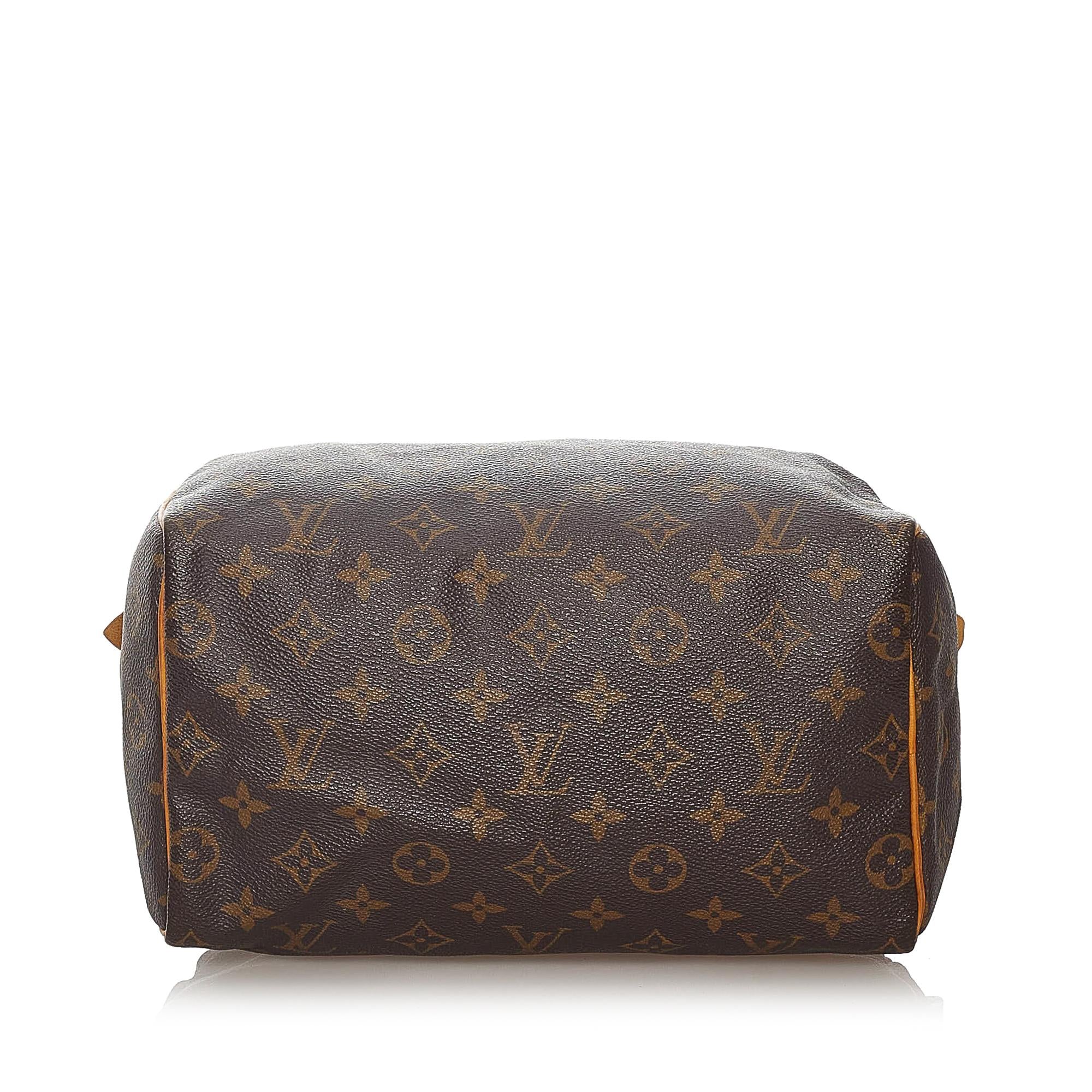 Louis Vuitton Monogram Speedy 25 (SHG-27739)