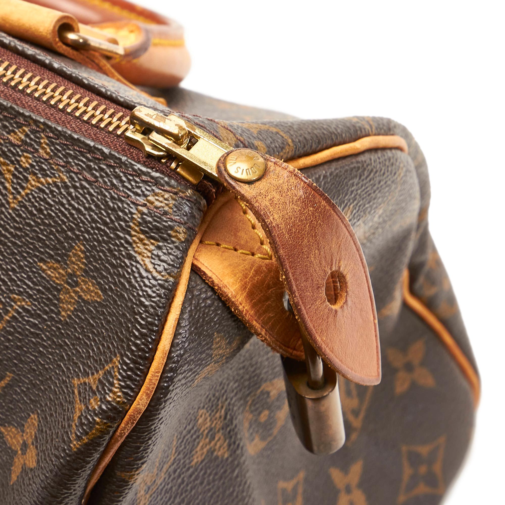 Louis Vuitton Monogram Speedy 25 (SHG-27739)