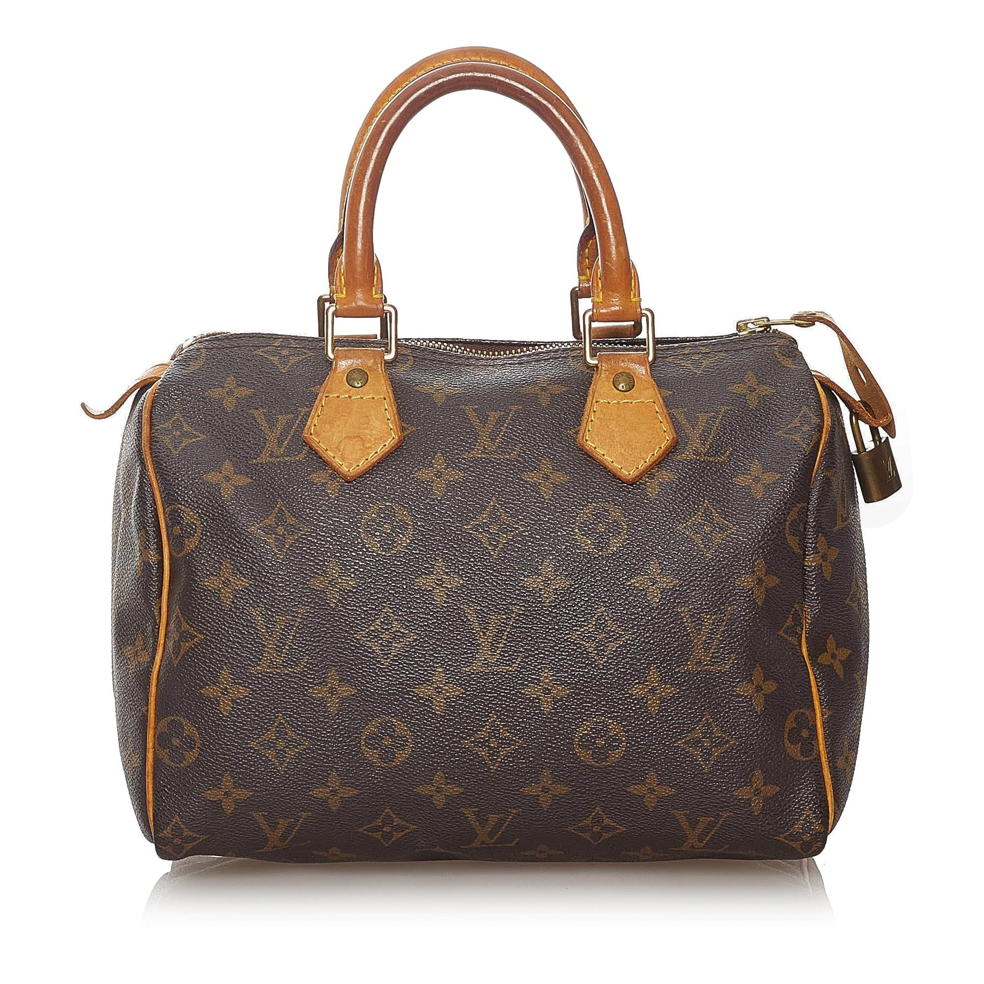 Louis Vuitton Monogram Speedy 25 (SHG-27739)