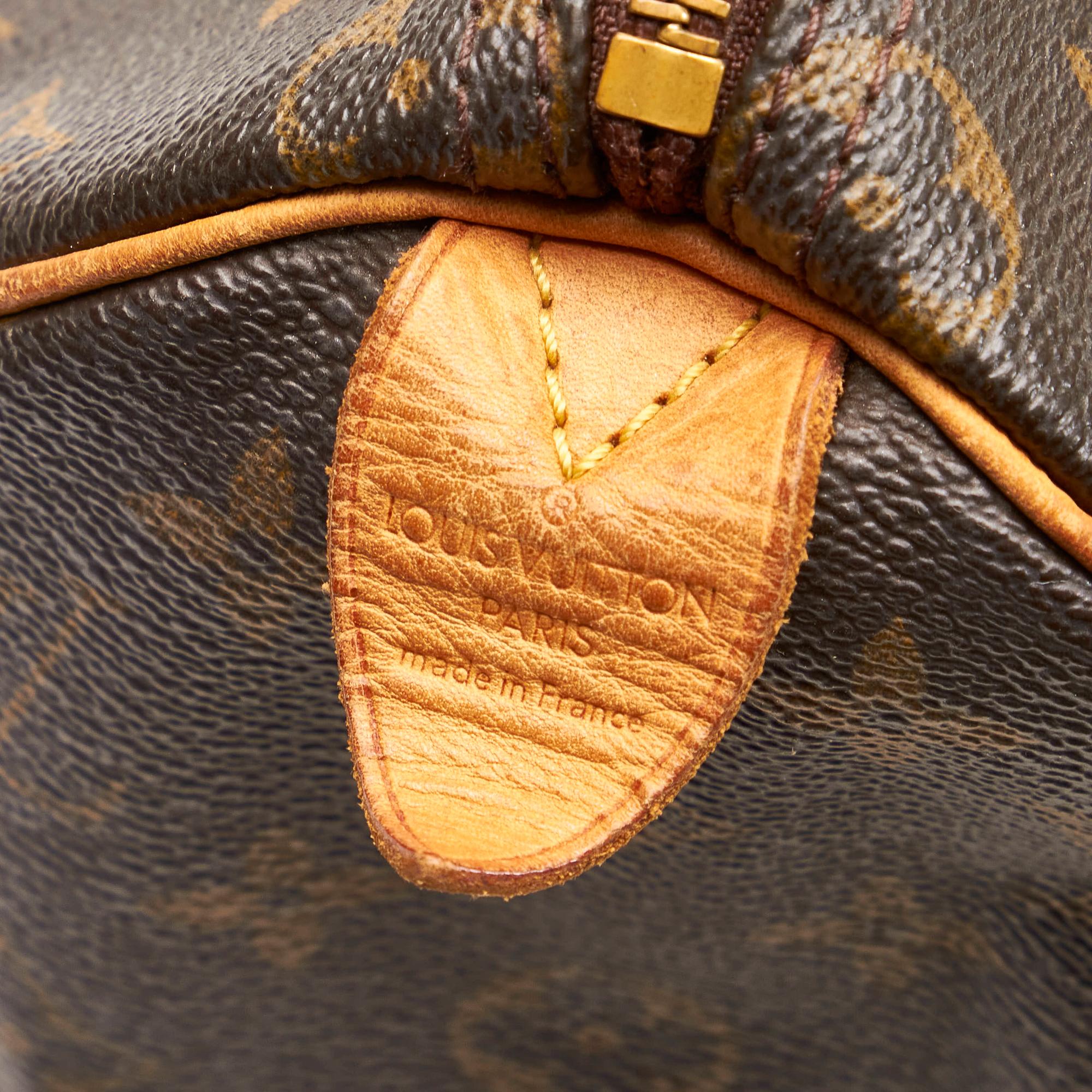 Louis Vuitton Monogram Speedy 25 (SHG-27739)