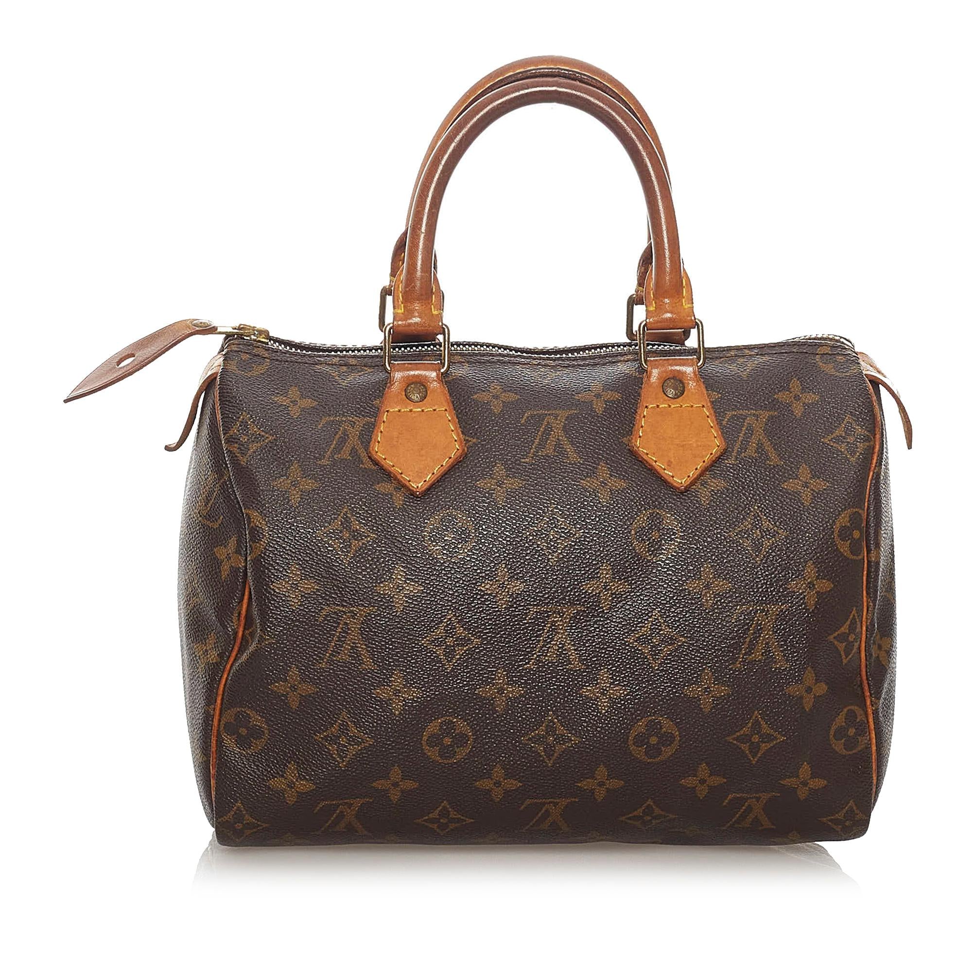 Louis Vuitton Monogram Speedy 25 (SHG-28261)