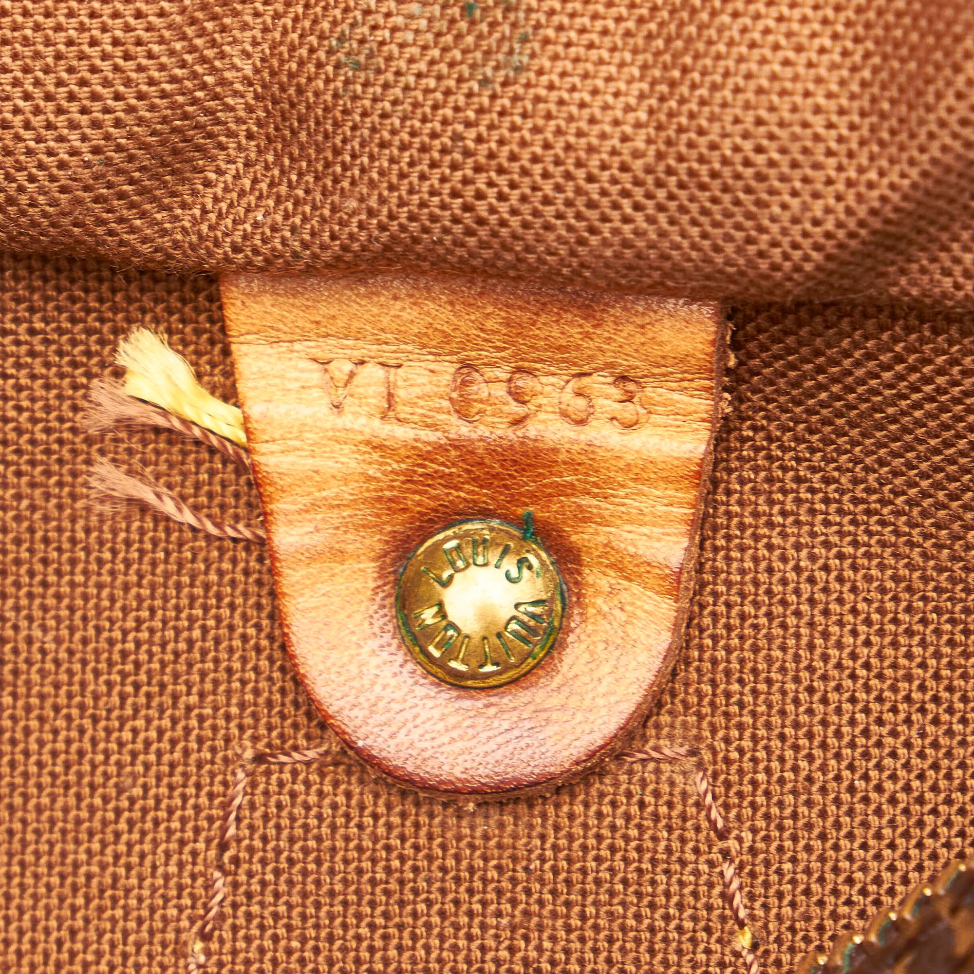 Louis Vuitton Monogram Speedy 25 (SHG-28261)