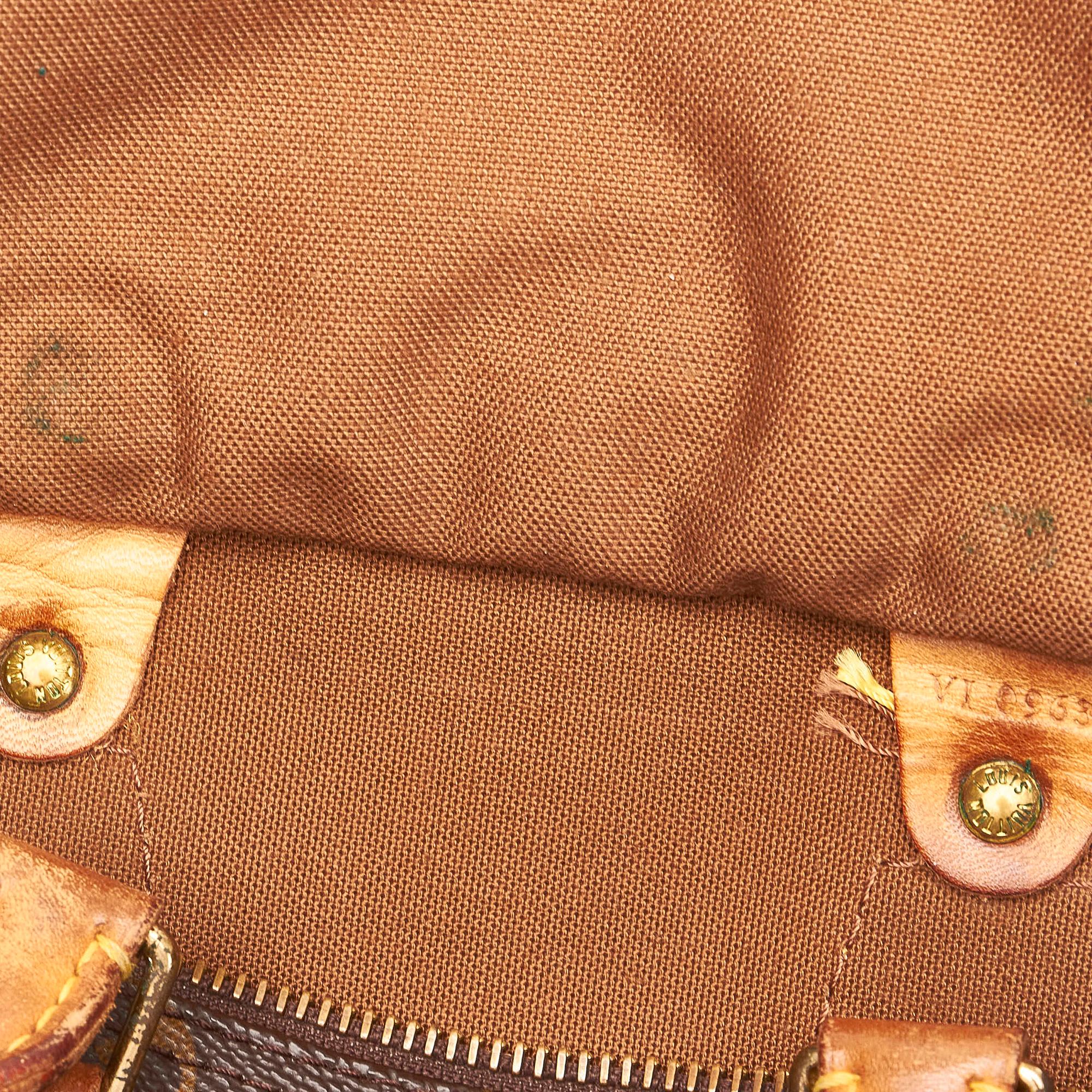 Louis Vuitton Monogram Speedy 25 (SHG-28261)